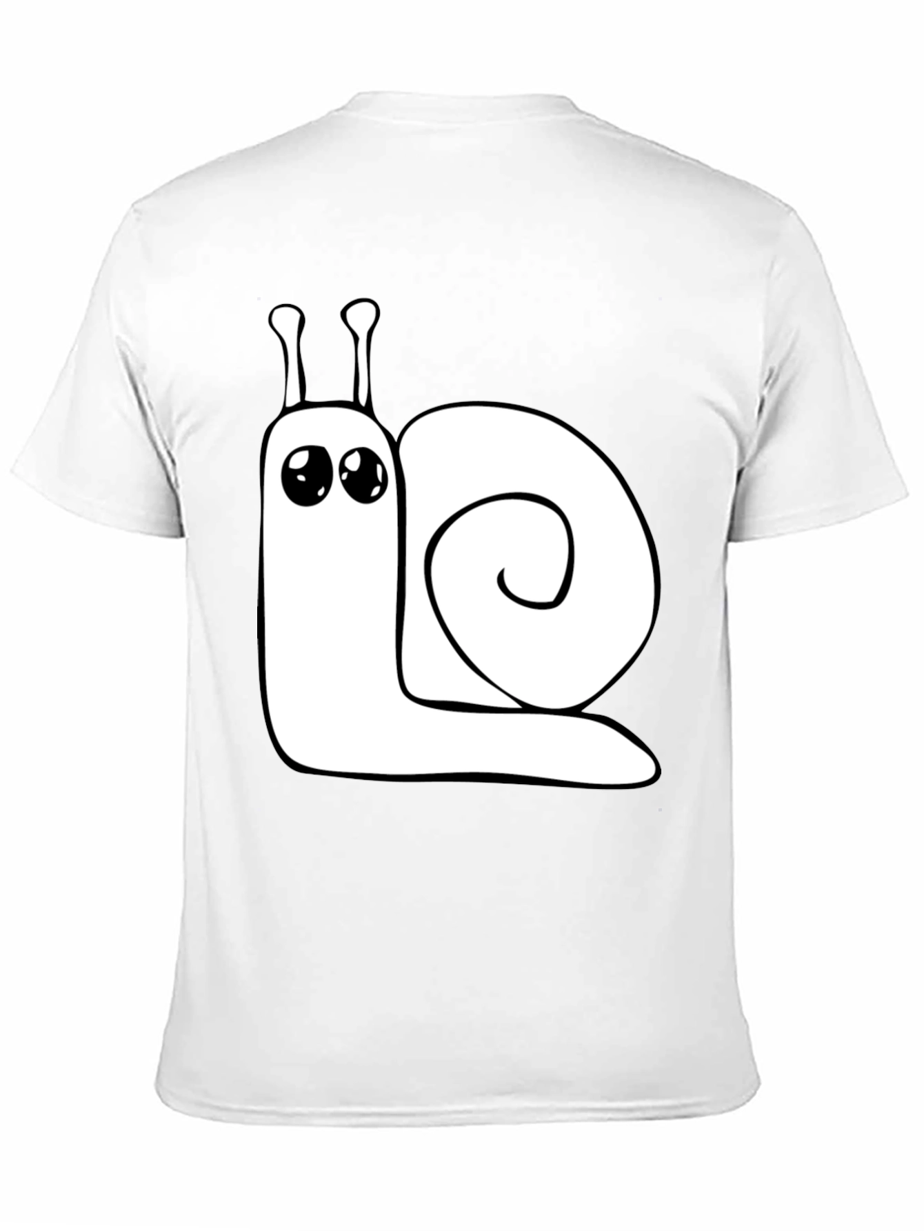 Snail Graphic T-Shirt - Soft Cotton Tee