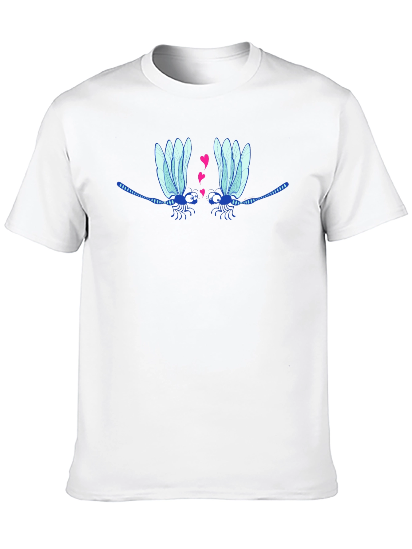 Dragonfly Love T-Shirt - Whimsical Graphic Tee