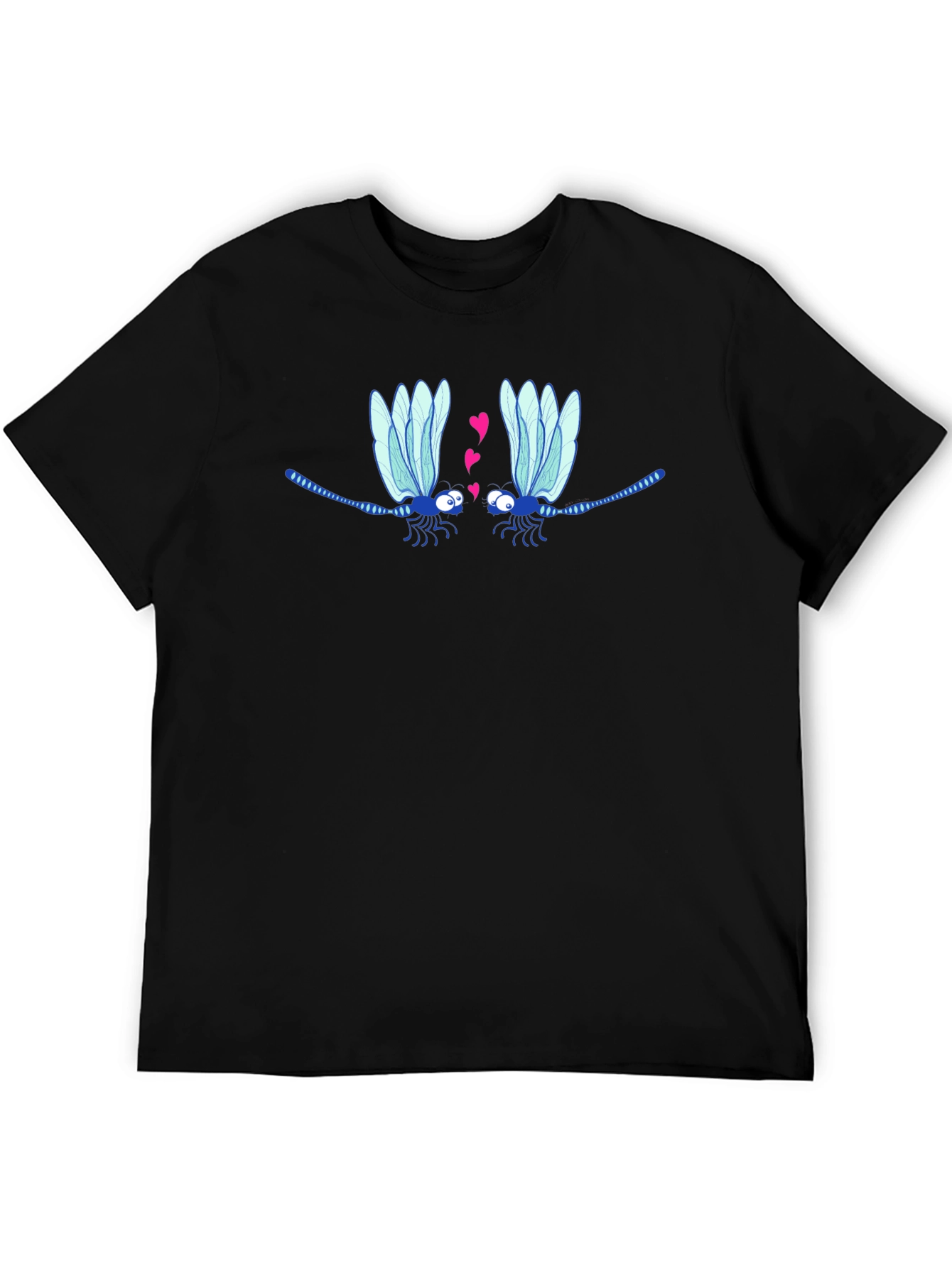 Dragonfly Love T-Shirt - Whimsical Graphic Tee