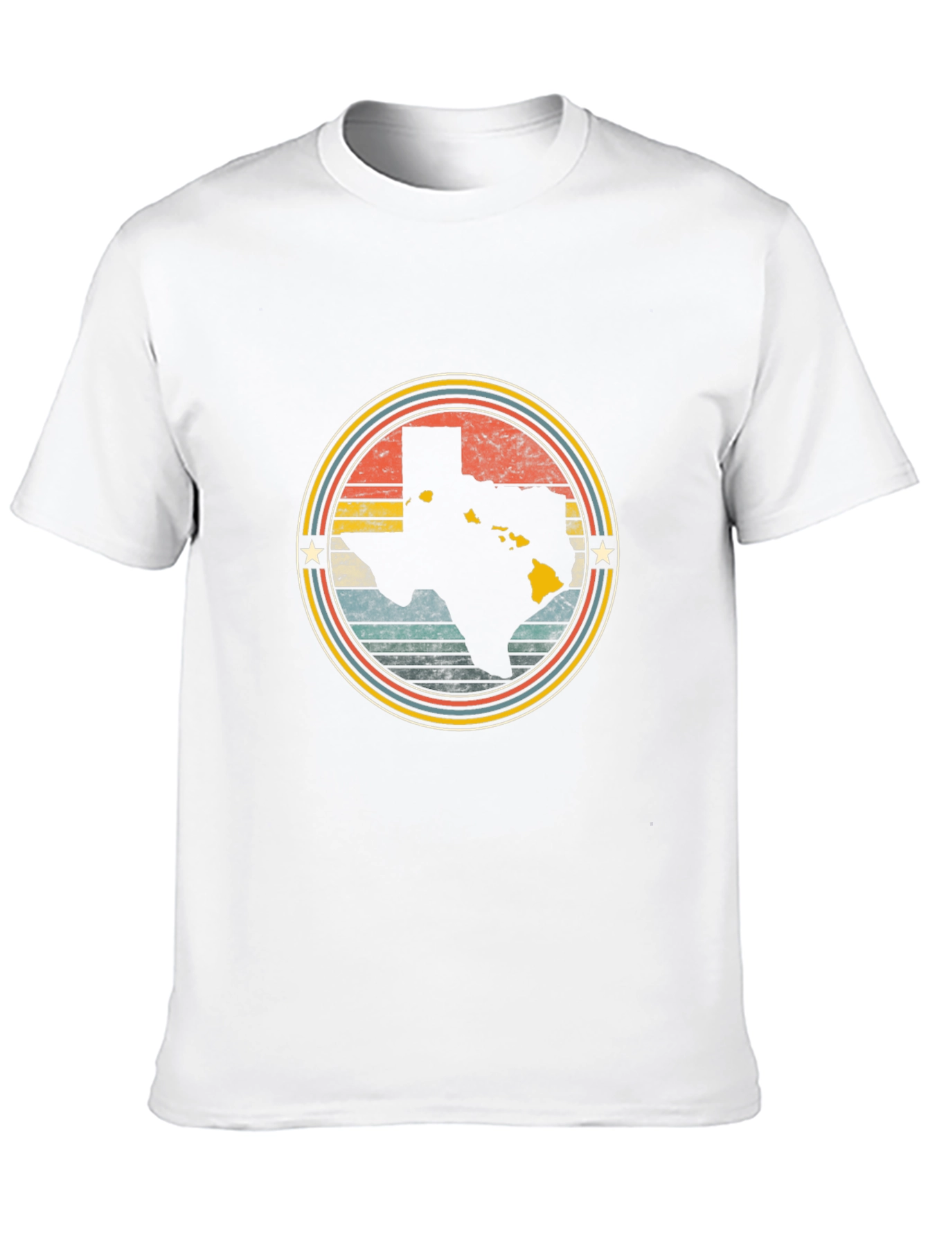 Texas Hawaii Graphic T-Shirt