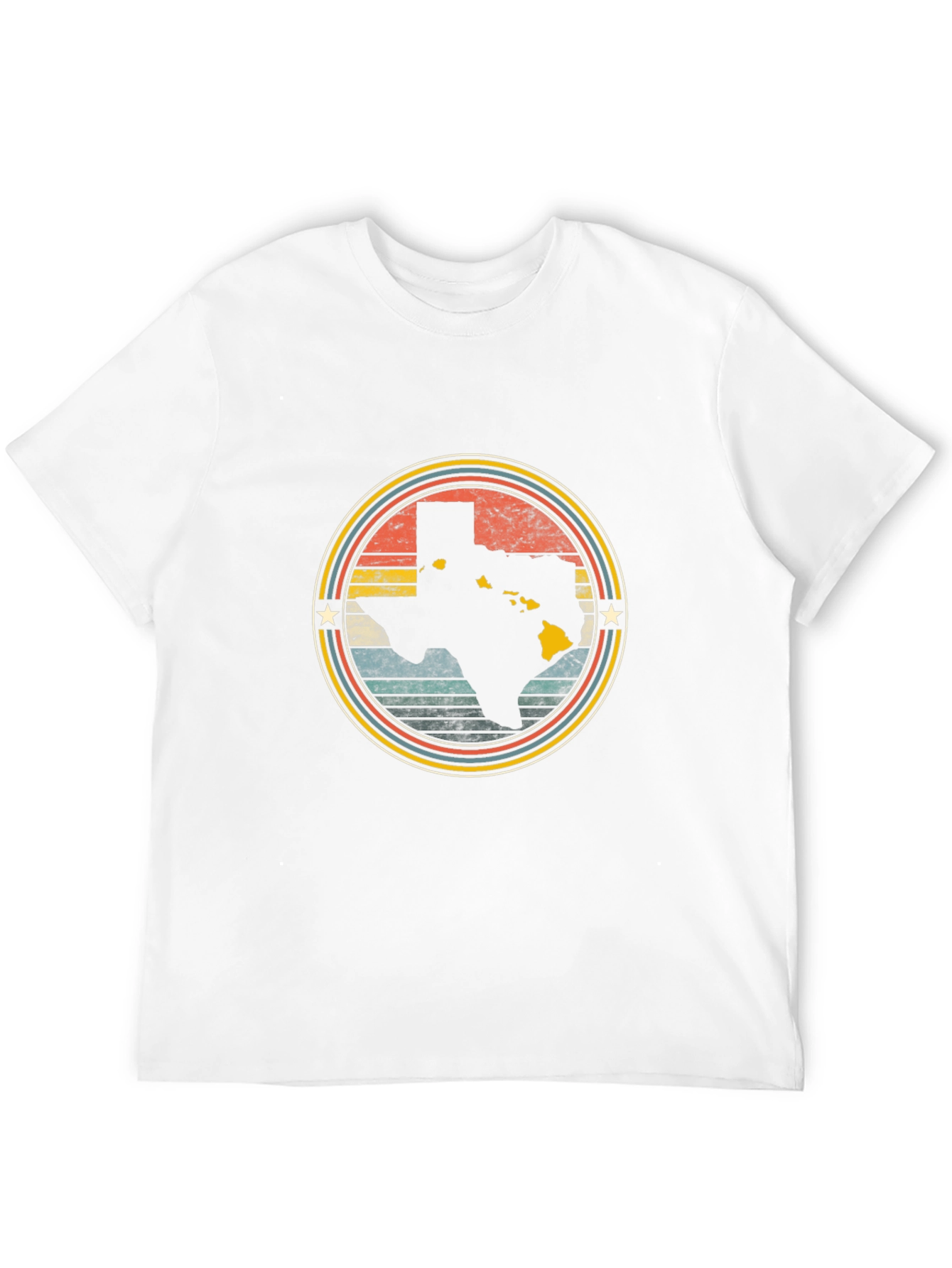Texas Hawaii Graphic T-Shirt