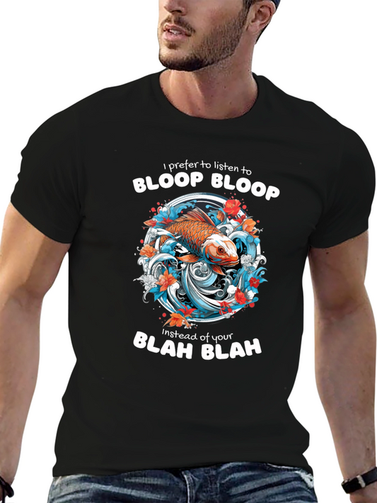 Bloopy Koi Fish Graphic T-Shirt