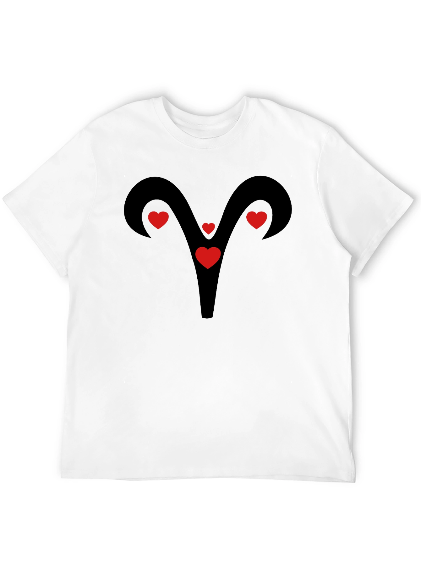 Aries Zodiac Love Symbol T-Shirt