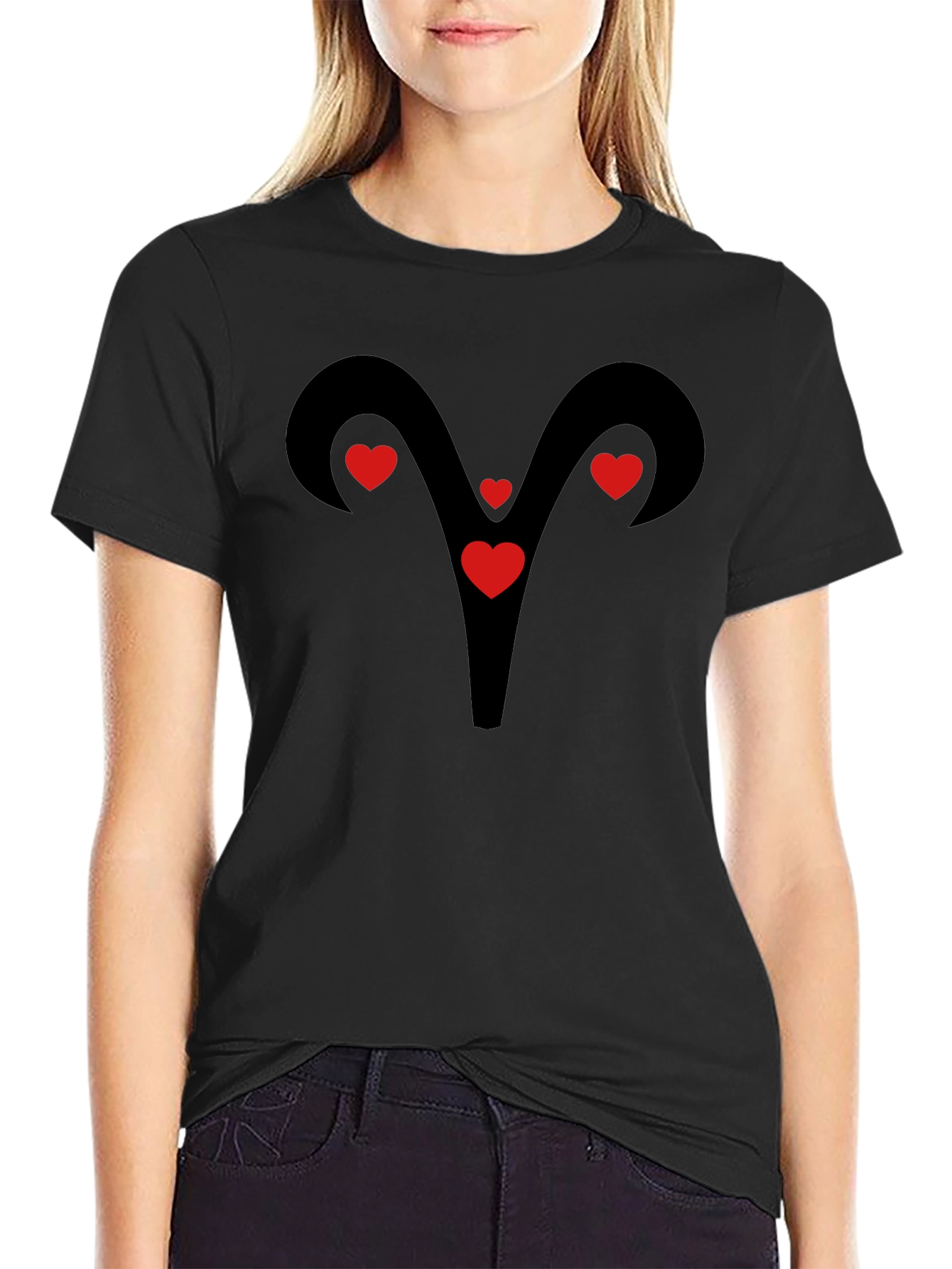 Aries Zodiac Love Symbol T-Shirt