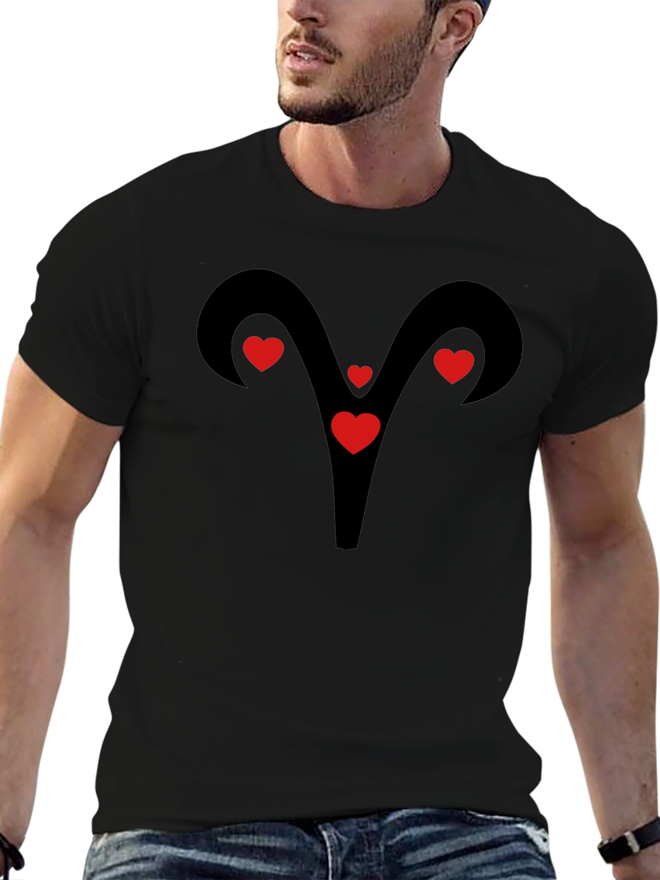 Aries Zodiac Love Symbol T-Shirt
