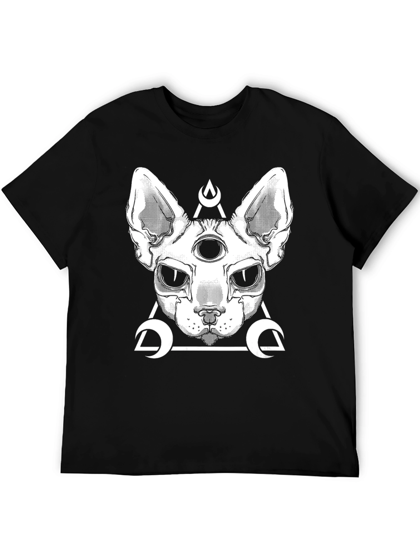 Mystic Cat Graphic Tee - Third Eye Design
