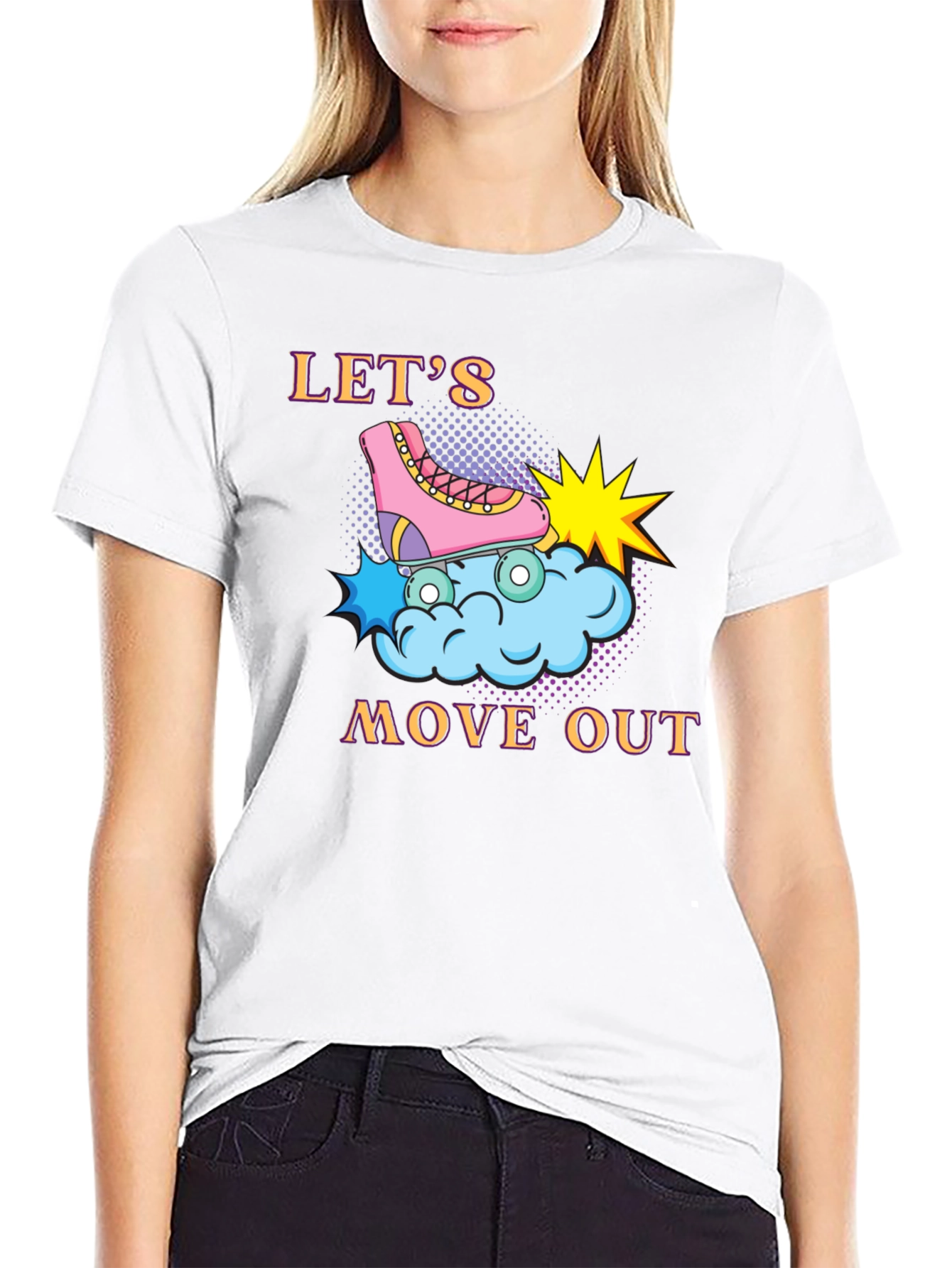 Lets Move Out Graphic T-Shirt