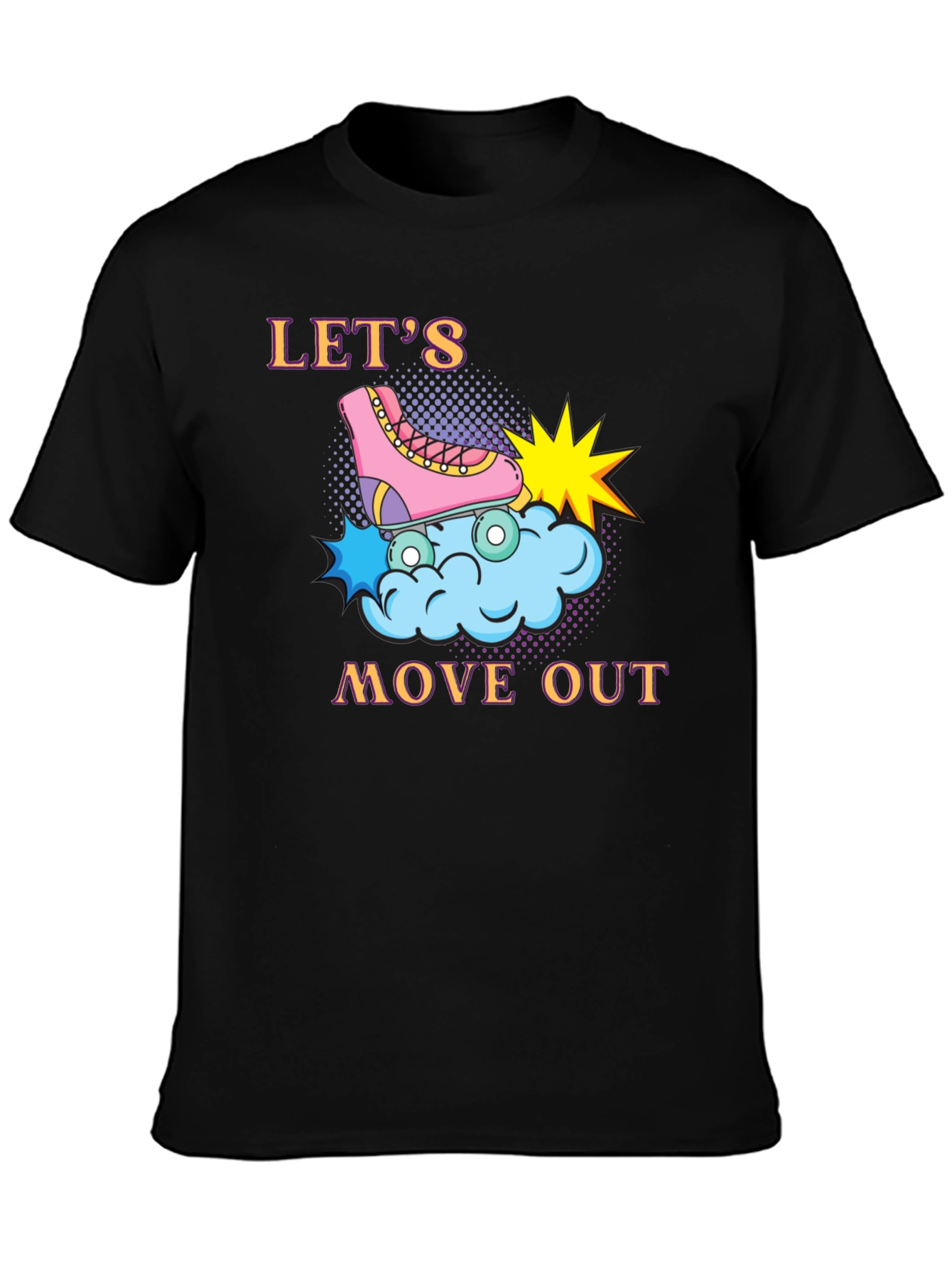 Lets Move Out Graphic T-Shirt