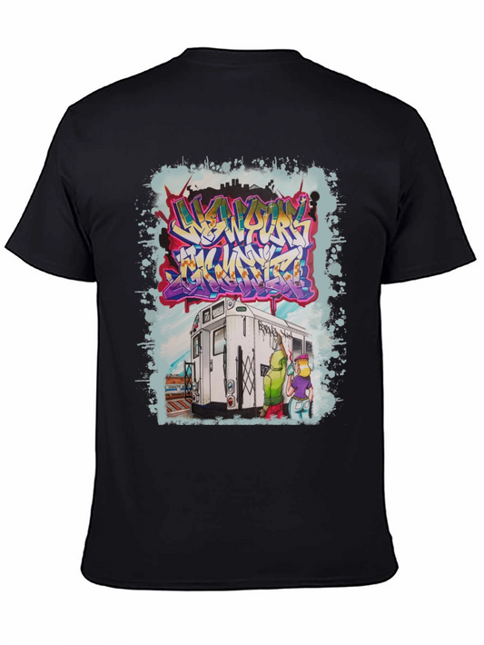 Graffiti Art T-Shirt - Urban Train Design