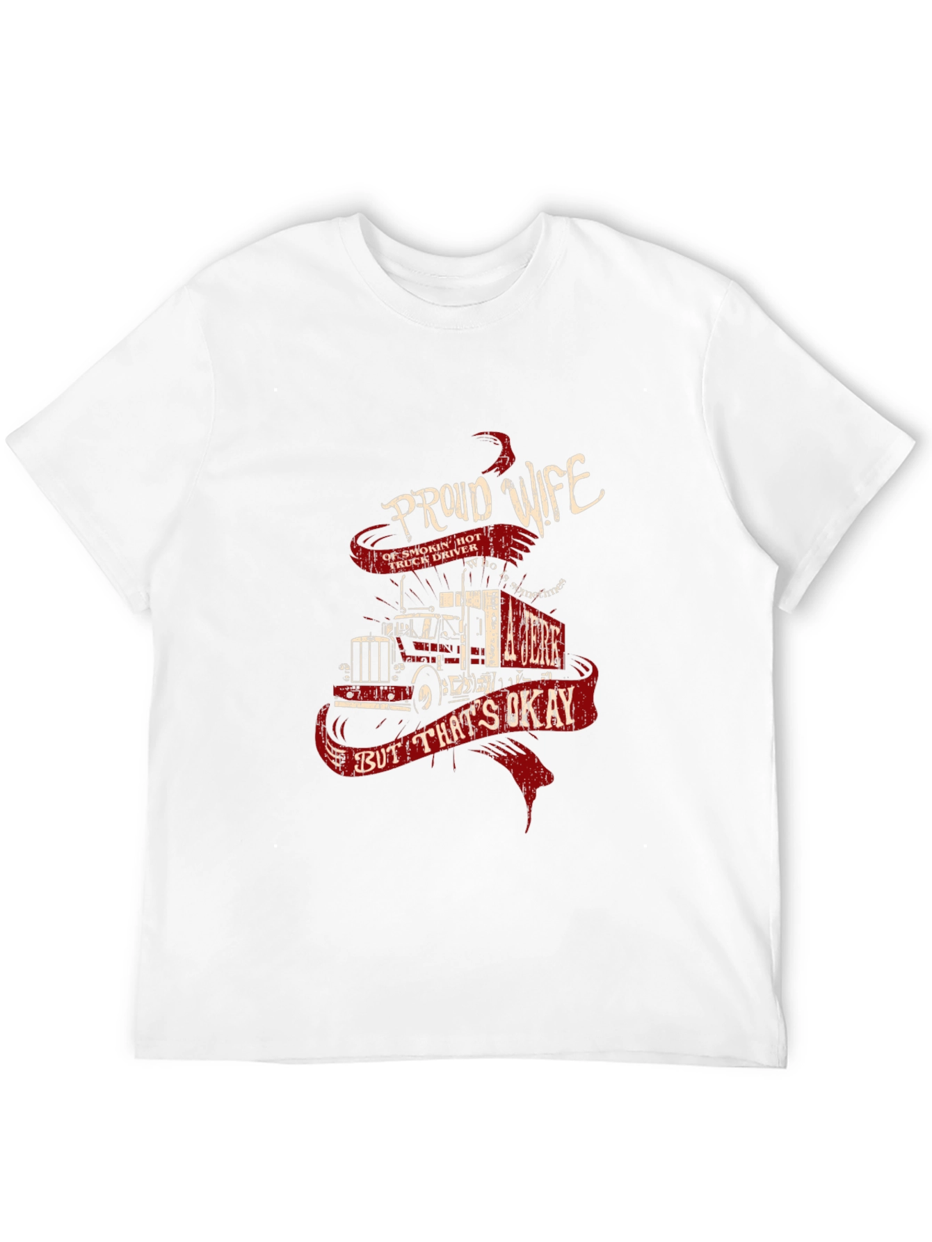 Proud Wife Trucker T-Shirt