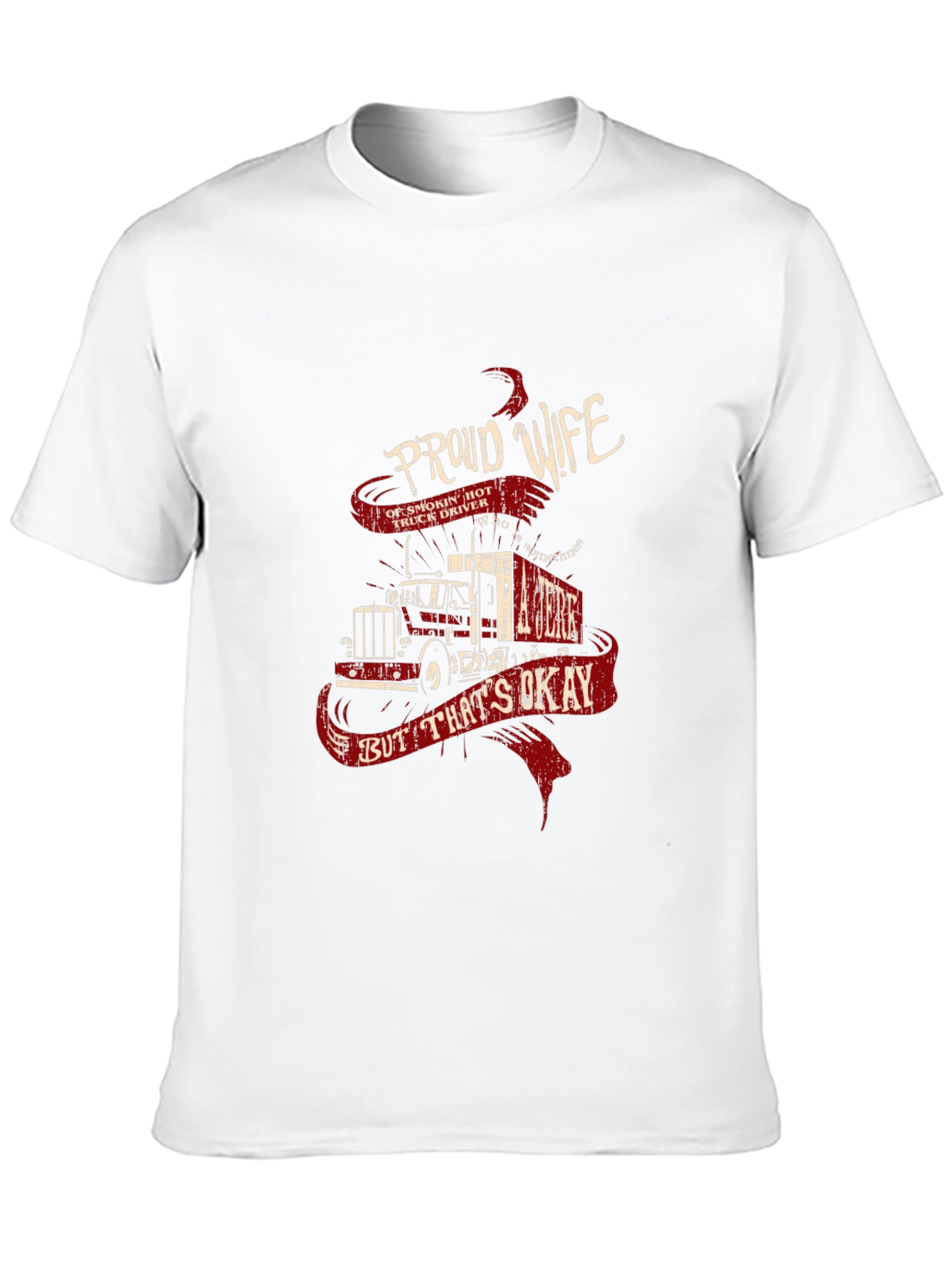 Proud Wife Trucker T-Shirt