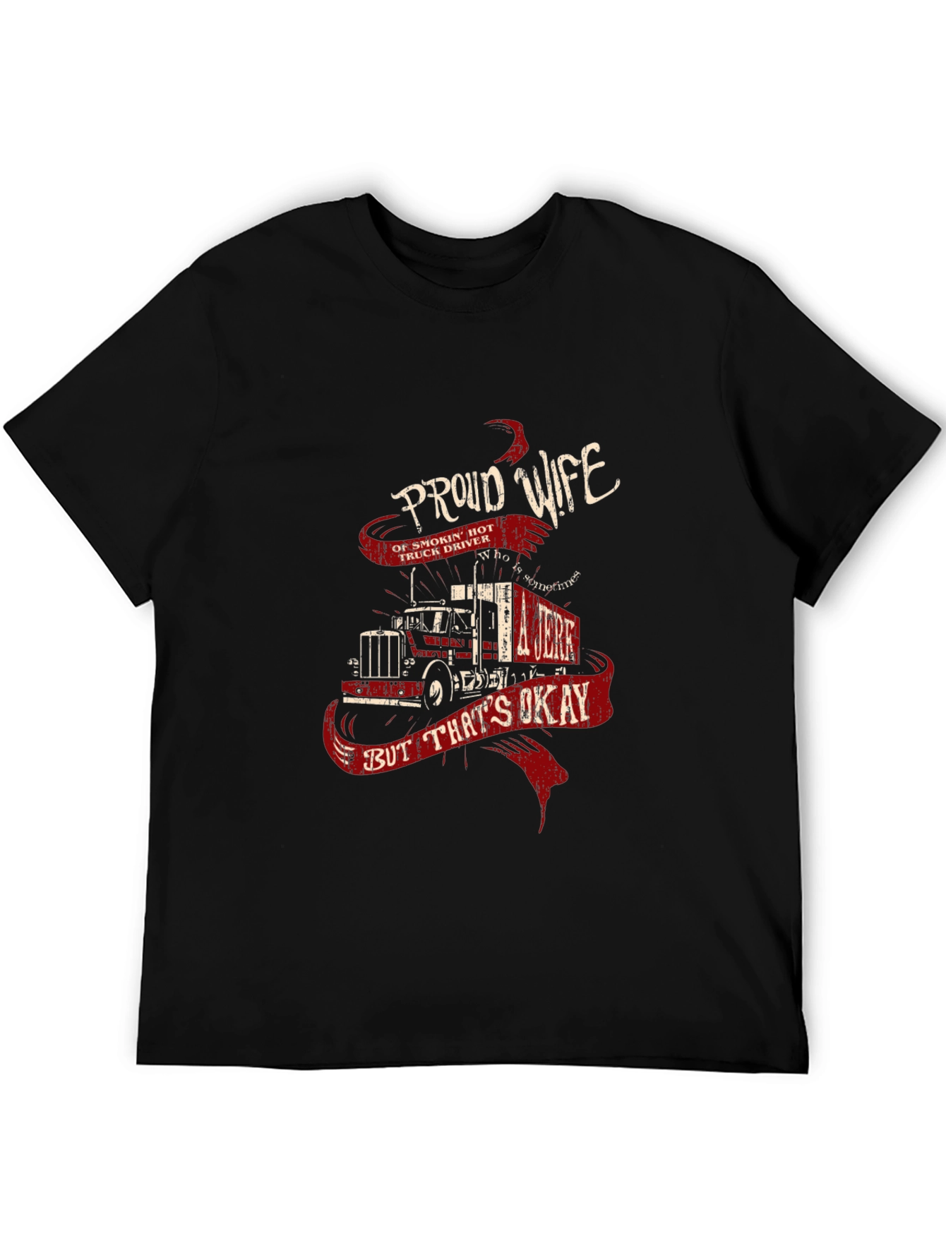 Proud Wife Trucker T-Shirt
