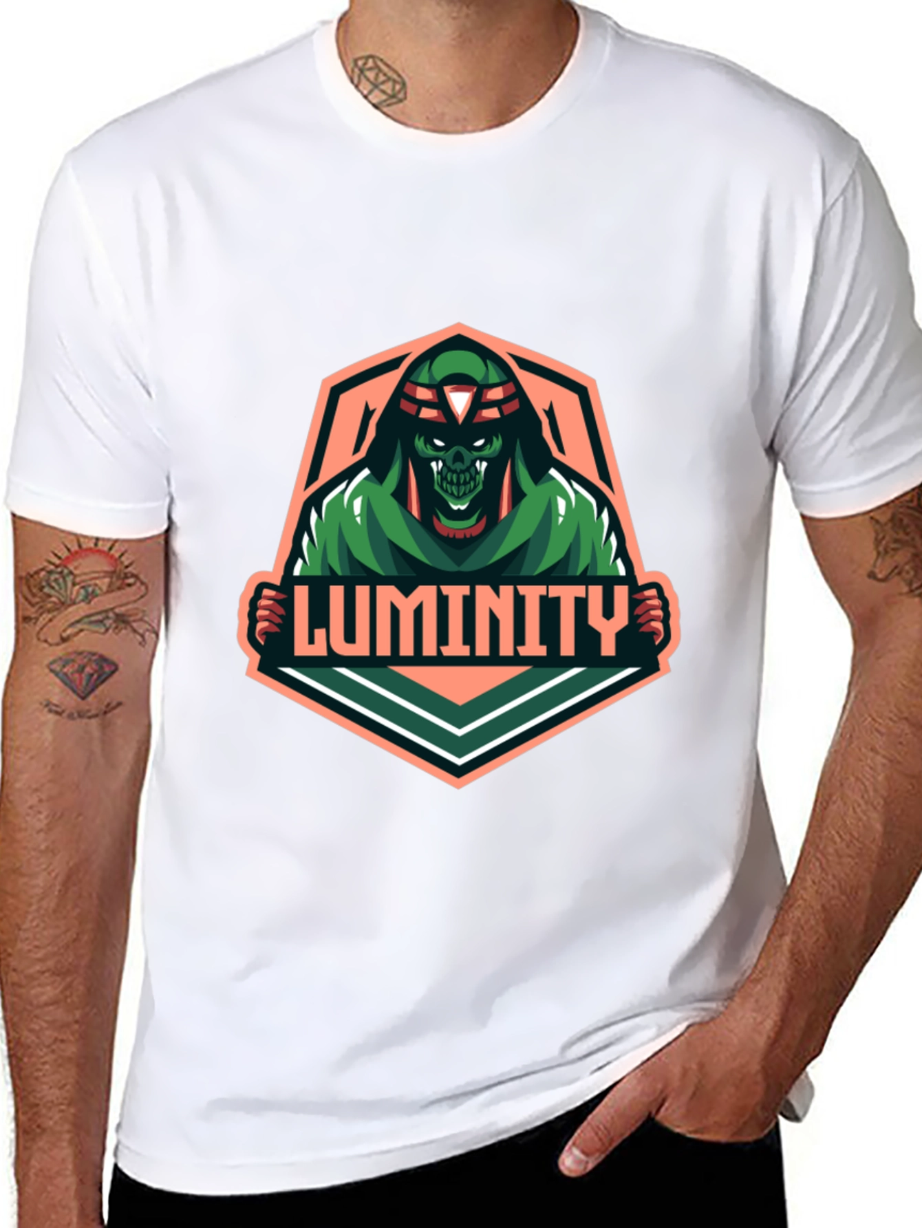 LUMINITY Graphic Tee - Dark & Edgy Style