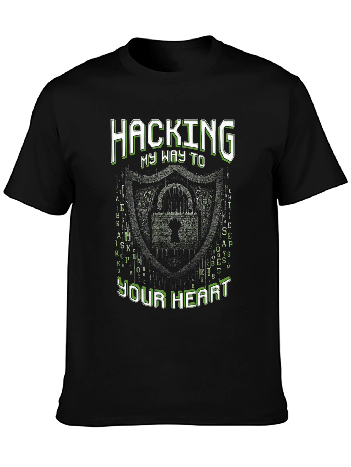 Hacking Your Heart T-Shirt - Geeky Love Tee