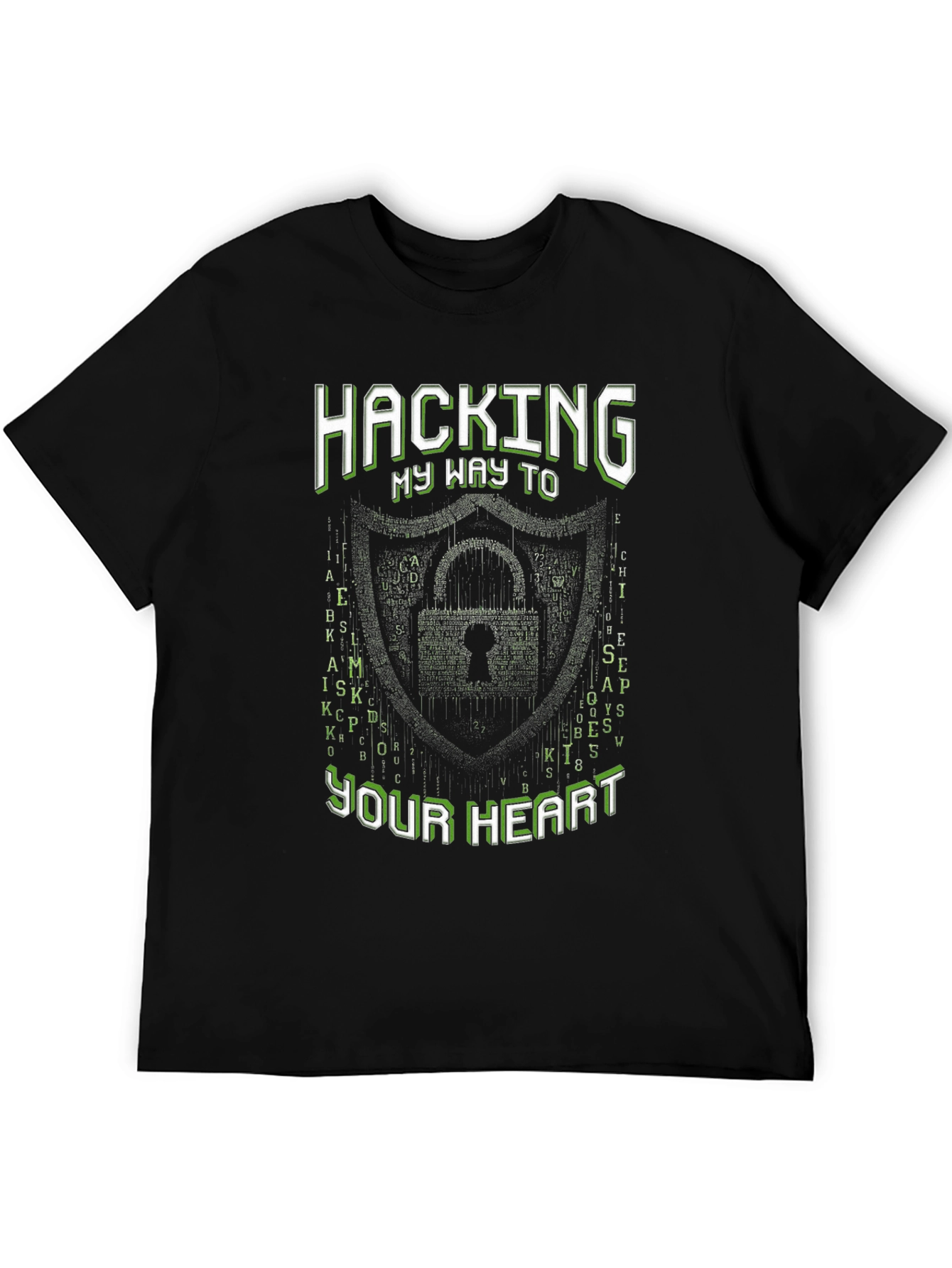 Hacking Your Heart T-Shirt - Geeky Love Tee