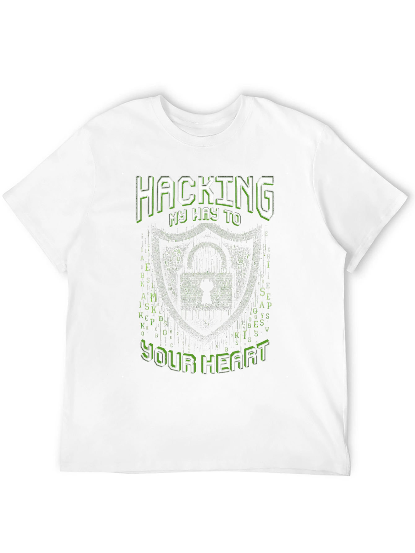 Hacking Your Heart T-Shirt - Geeky Love Tee