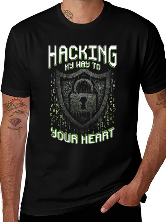 Hacking Your Heart T-Shirt - Geeky Love Tee