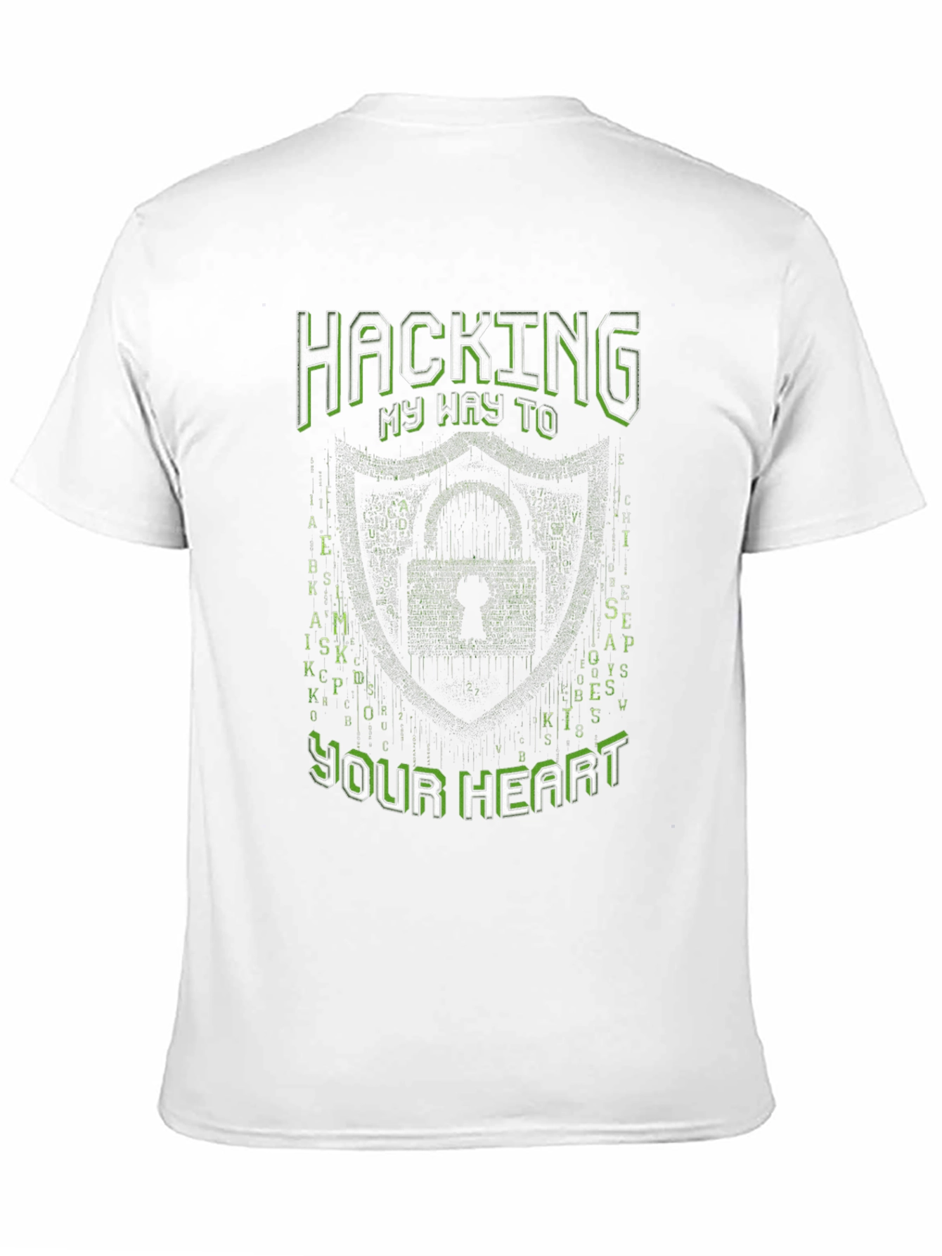Hacking Your Heart T-Shirt - Geeky Love Tee