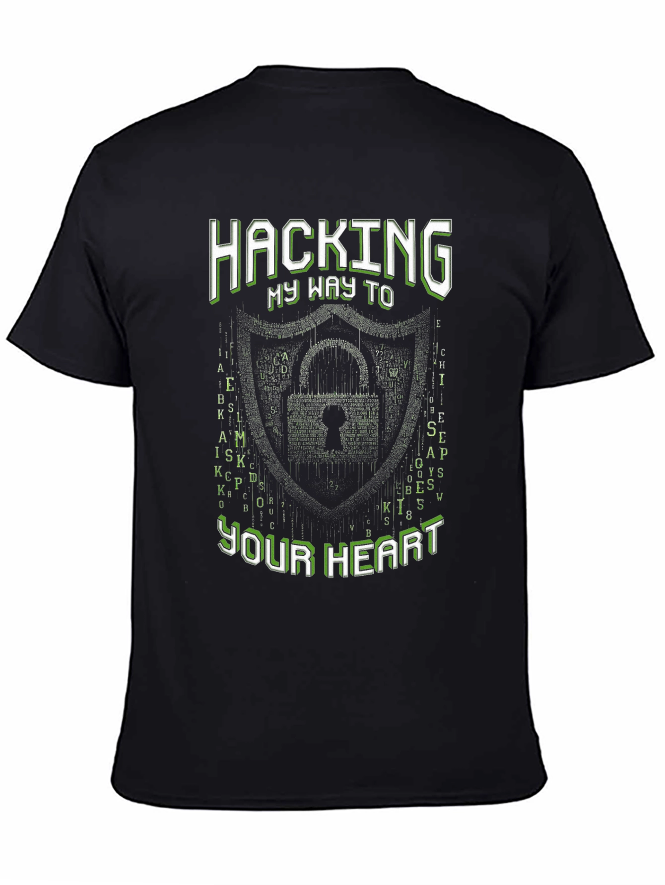 Hacking Your Heart T-Shirt - Geeky Love Tee