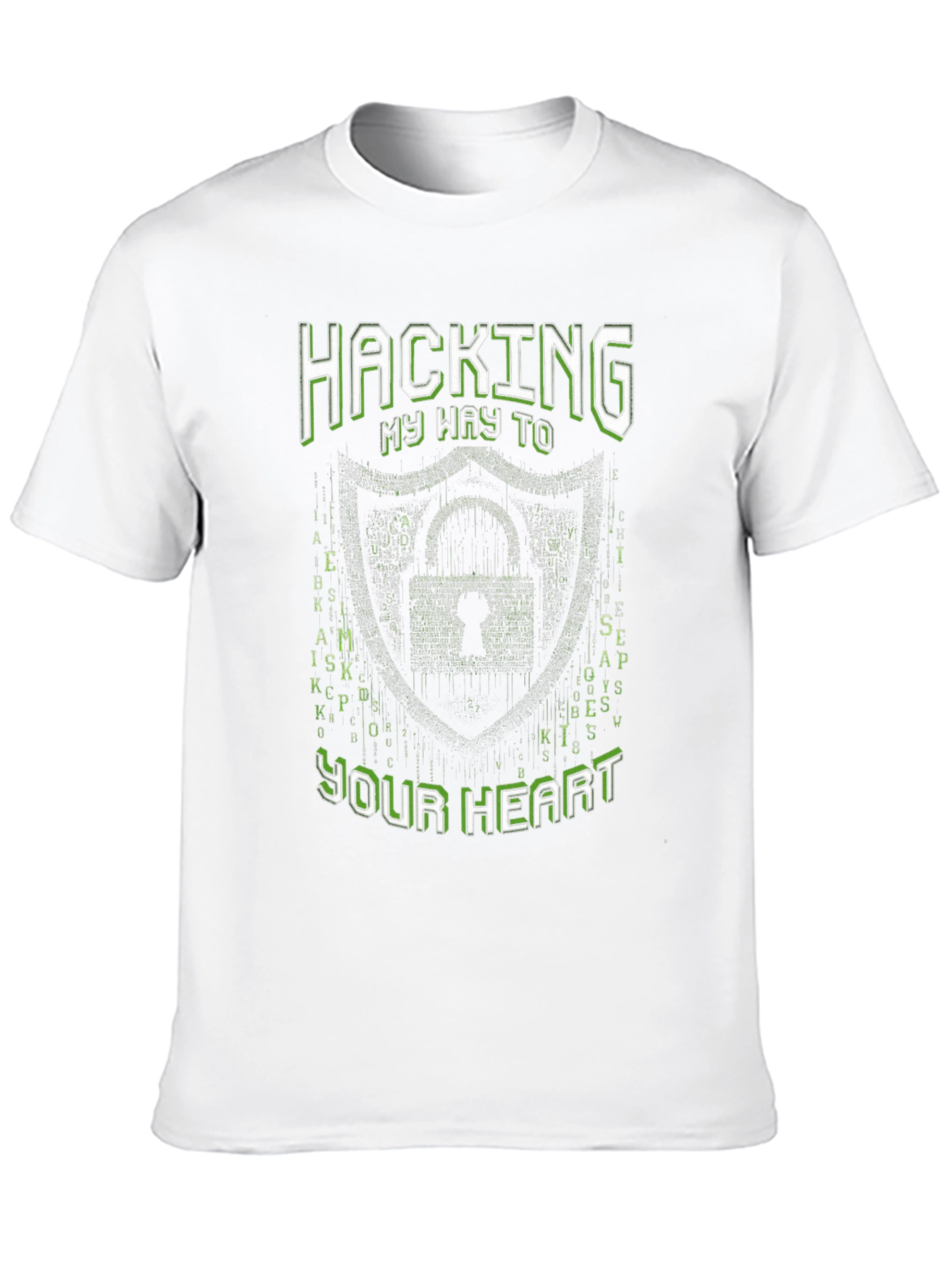 Hacking Your Heart T-Shirt - Geeky Love Tee
