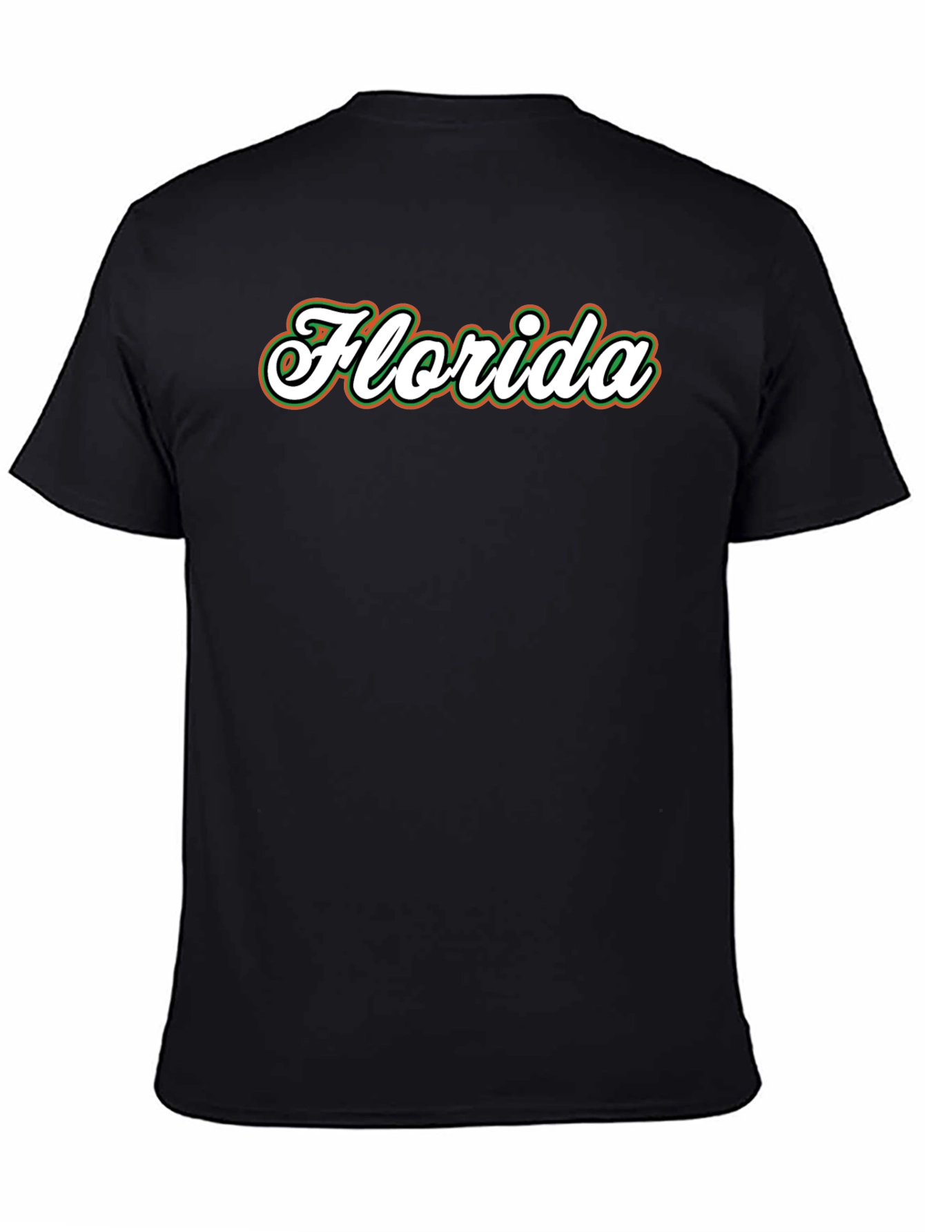 Florida Script T-Shirt - Black