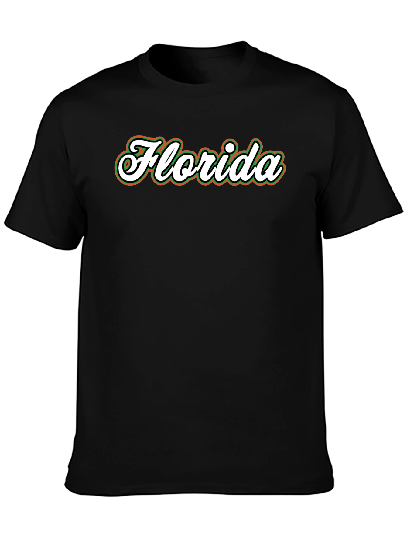 Florida Script T-Shirt - Black