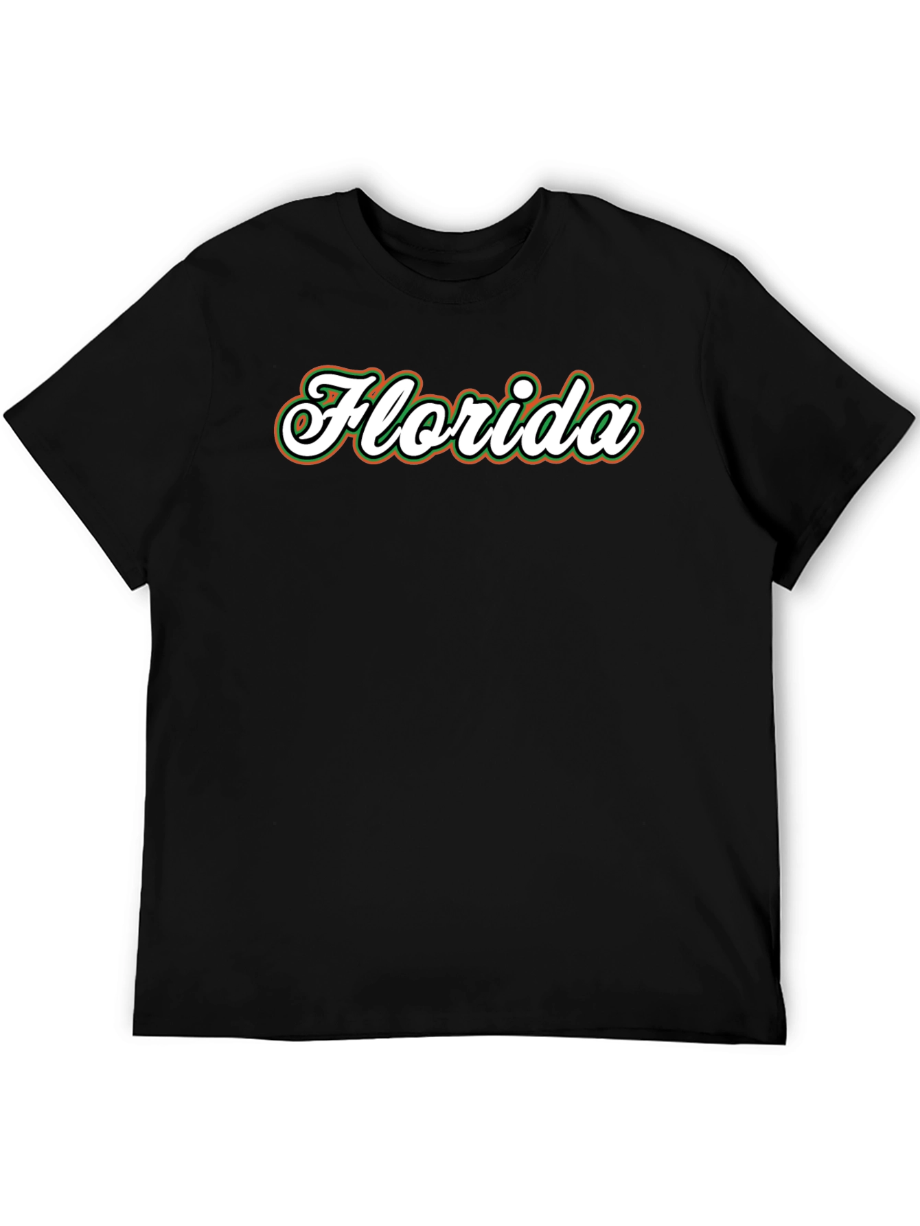 Florida Script T-Shirt - Black