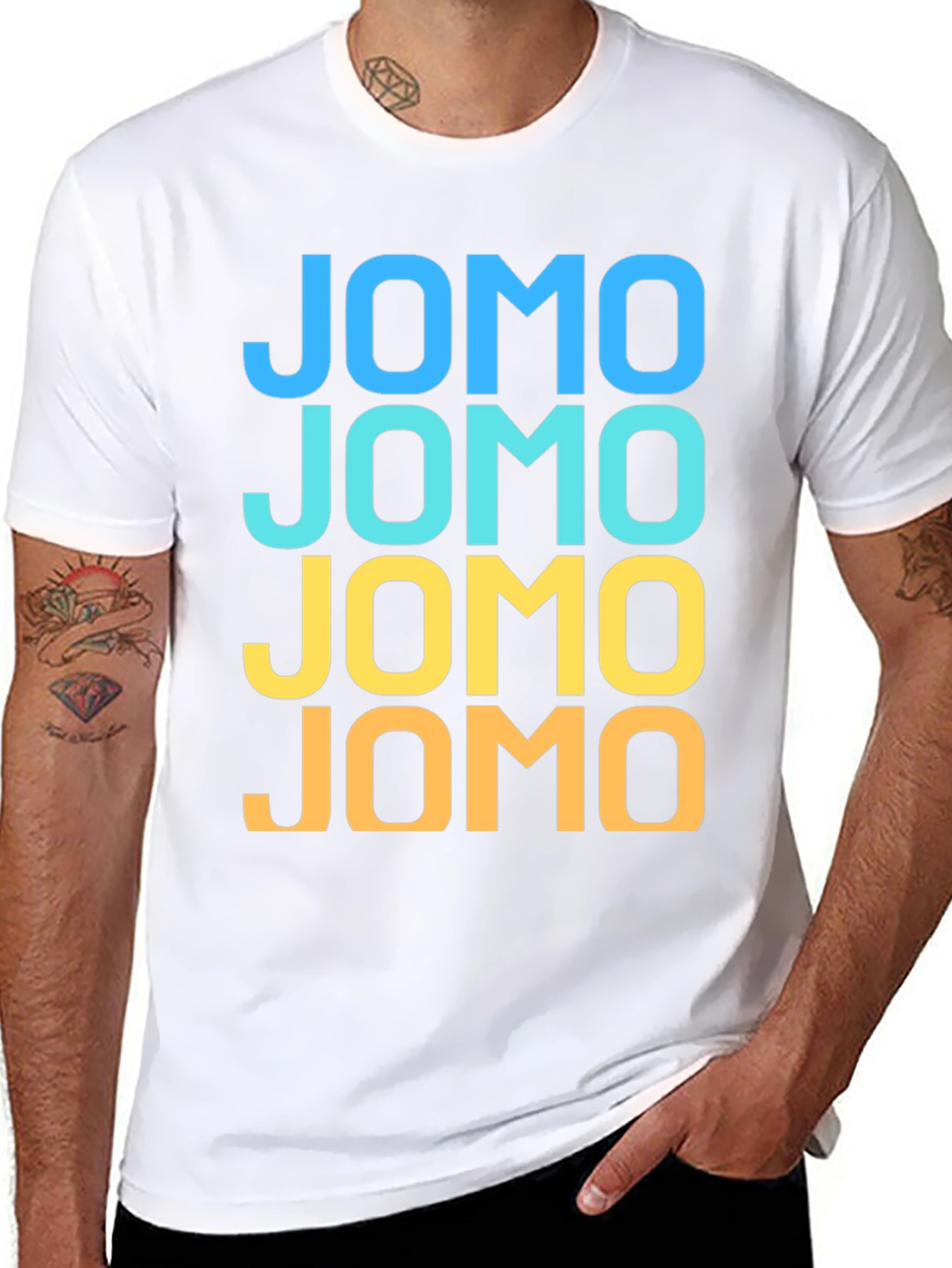 JOMO Graphic Tee - Black T-Shirt