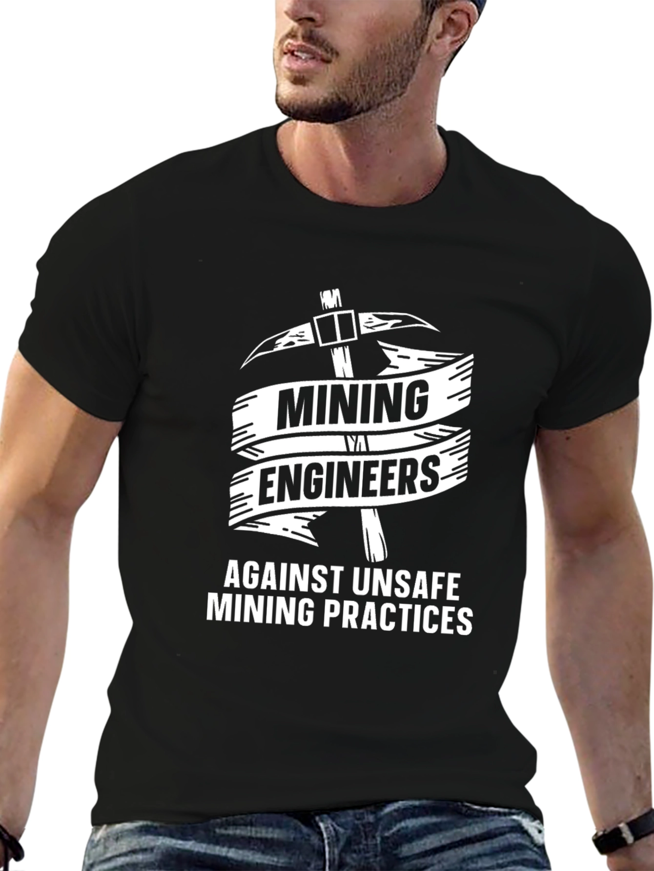 Mining Engineers Against Unsafe Practices T-Shirt