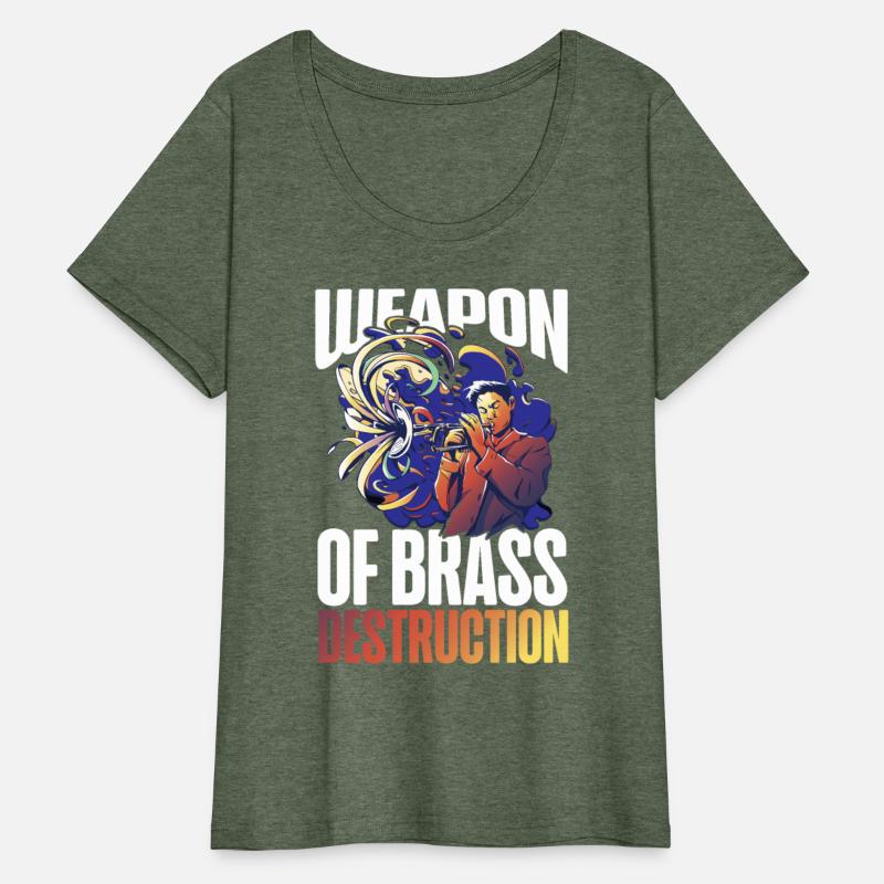 Trumpet Player Pun Weapon Of Brass