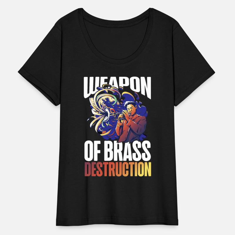 Trumpet Player Pun Weapon Of Brass