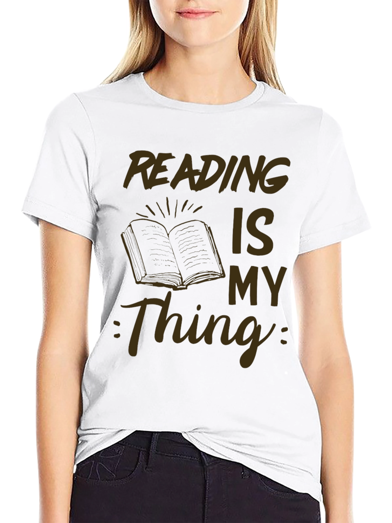 Reading Is My Thing Graphic T-Shirt
