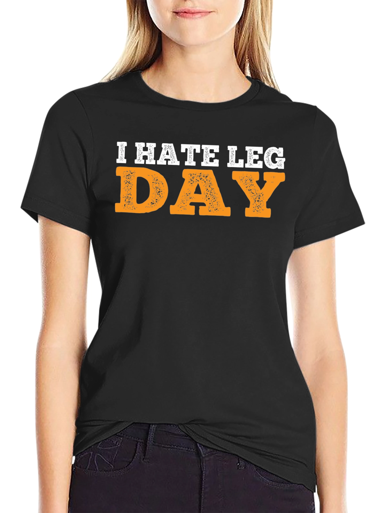 I Hate Leg Day Graphic T-Shirt