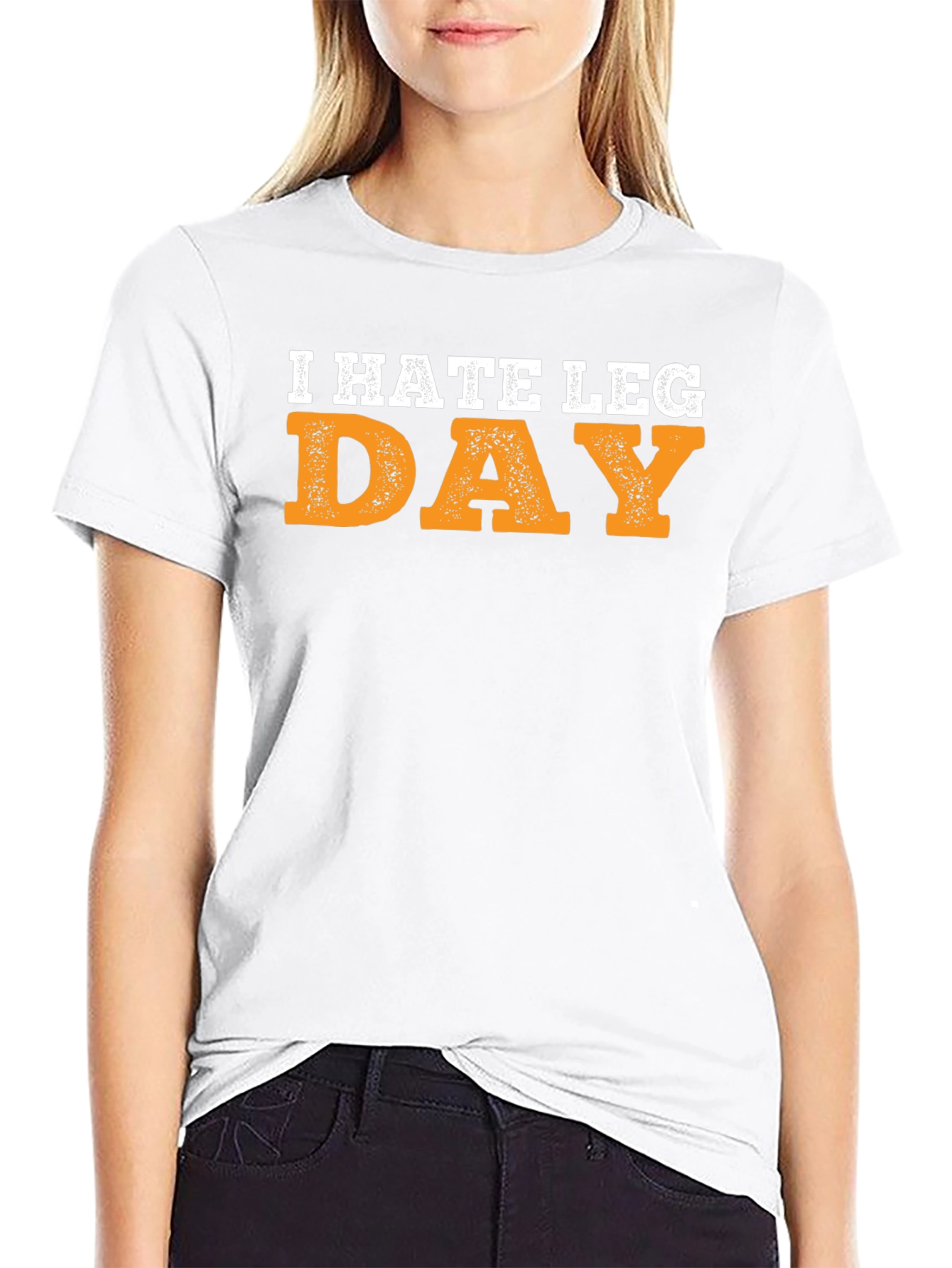 I Hate Leg Day Graphic T-Shirt