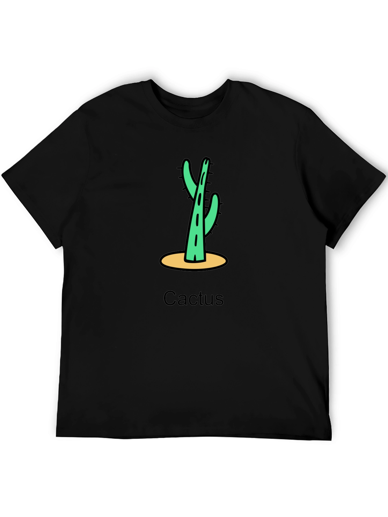 Cactus Graphic Tee - Casual Desert Style