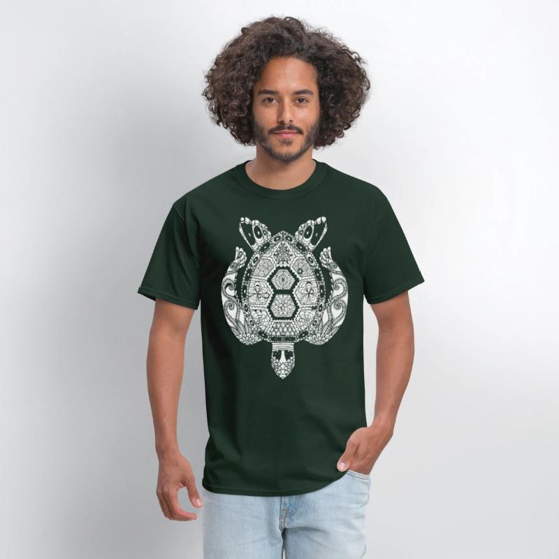 Turtle black and white t-shirt