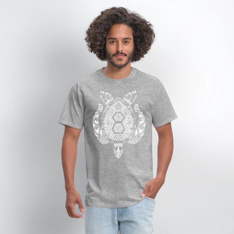 Turtle black and white t-shirt
