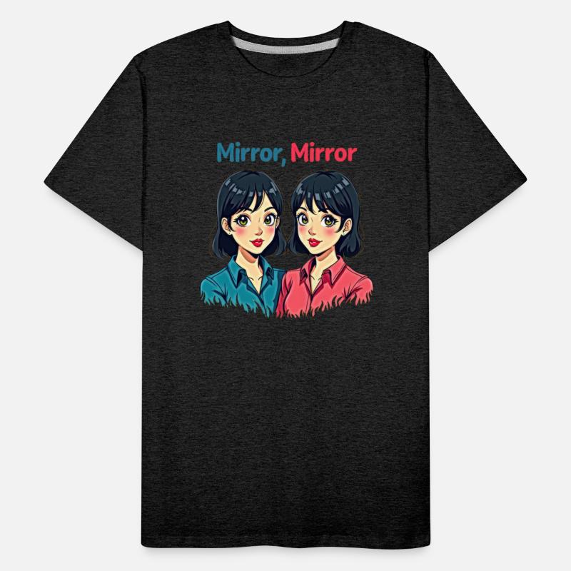 Two Anime Girls with Mirror Effect