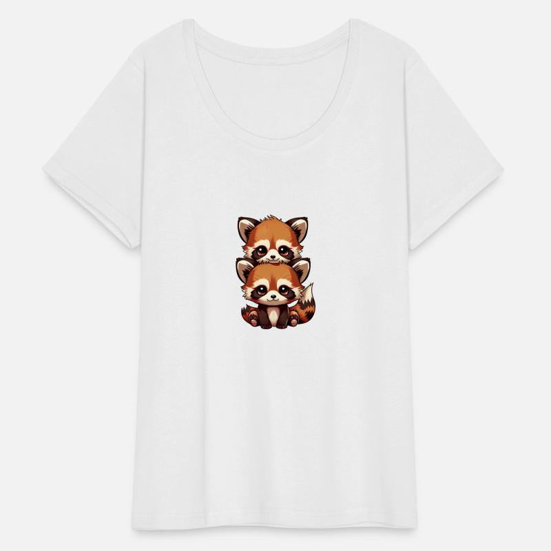 Two red pandas brother sister panda animal baby