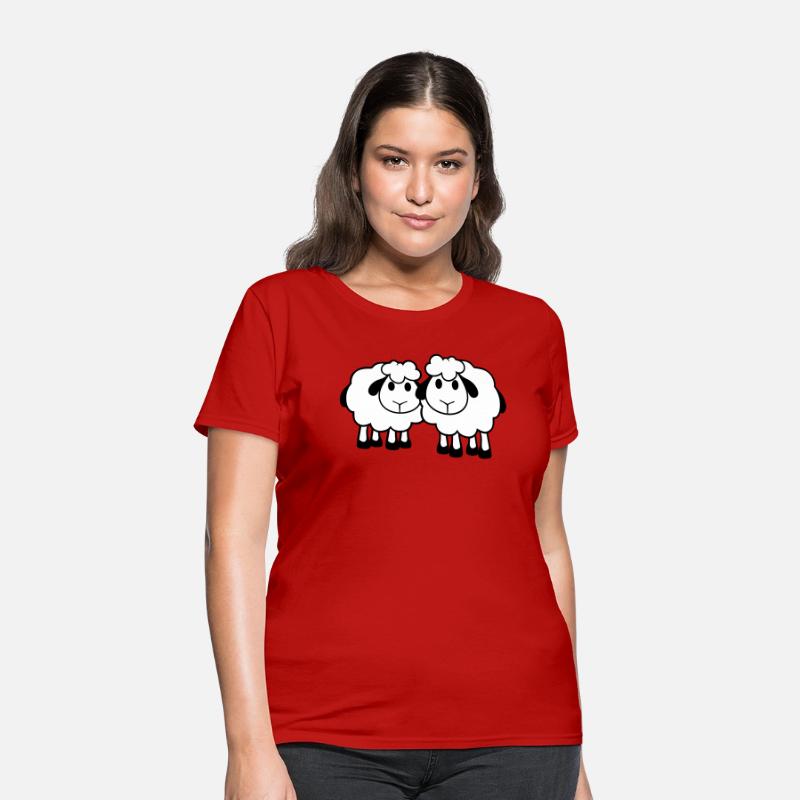 Two Sheep Friends Team Crew Sweet Little Baby Cool