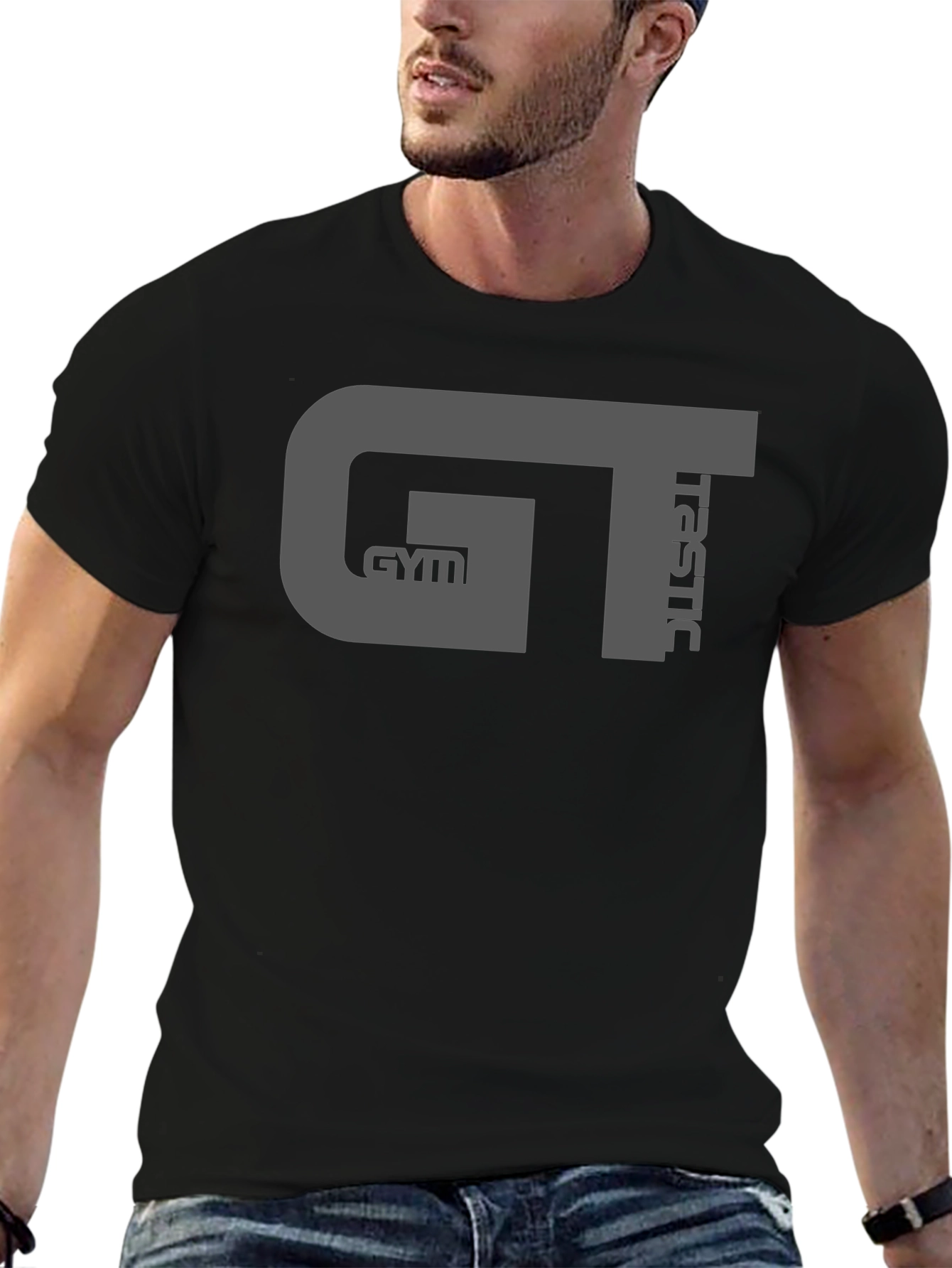 GT Gym T-Shirt - Tastic Black Tee