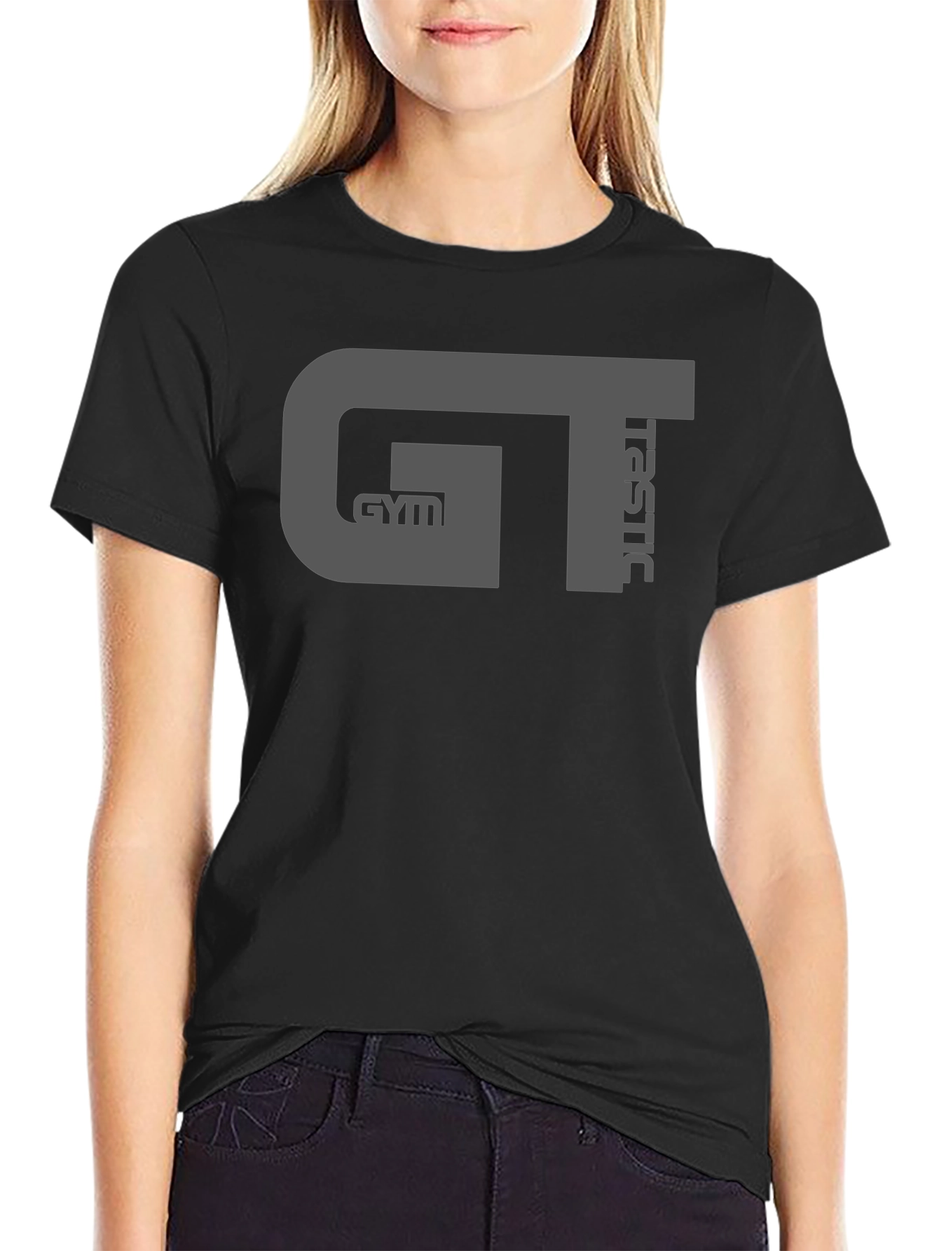 GT Gym T-Shirt - Tastic Black Tee
