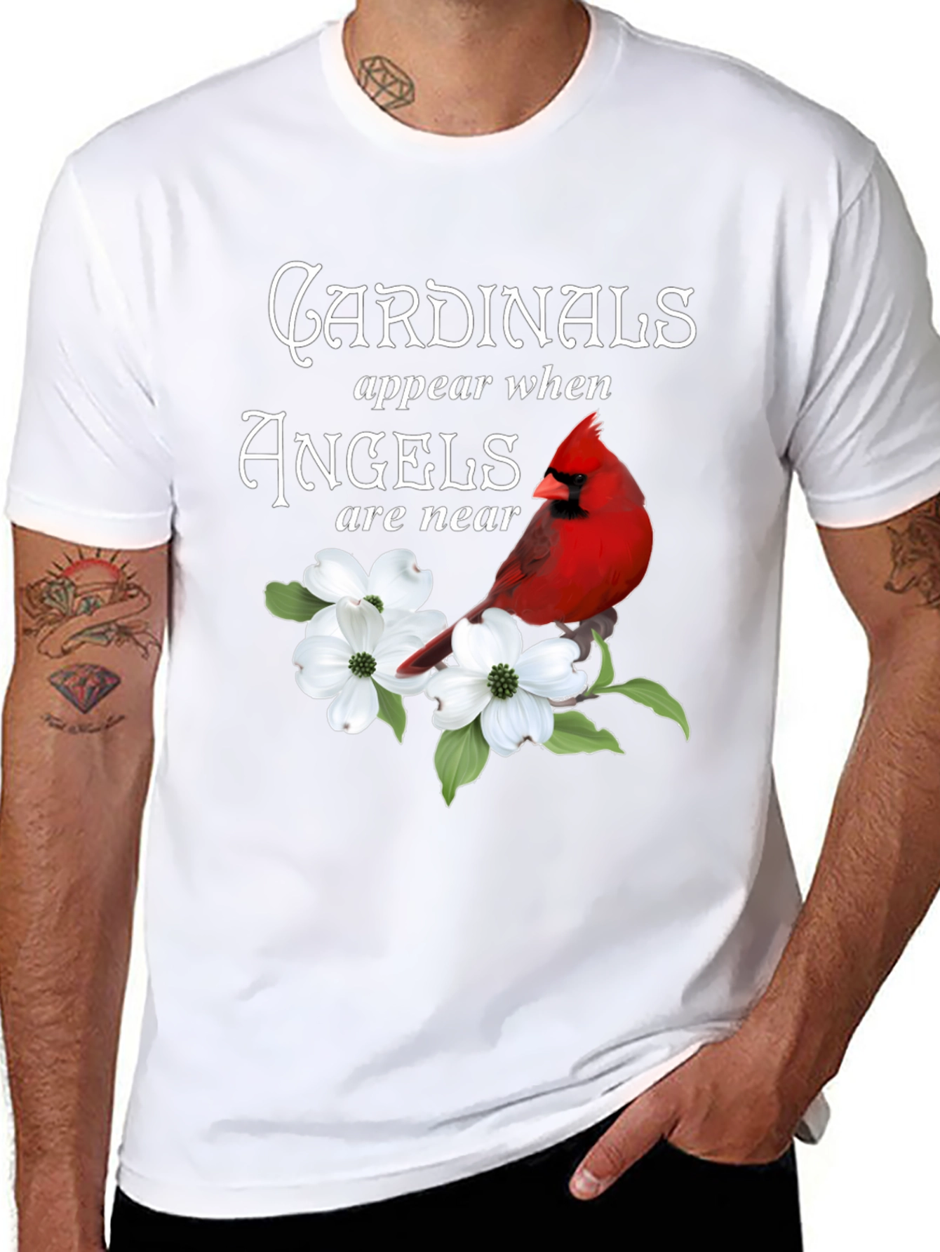 Cardinals Appear When Angels Are Near T-Shirt