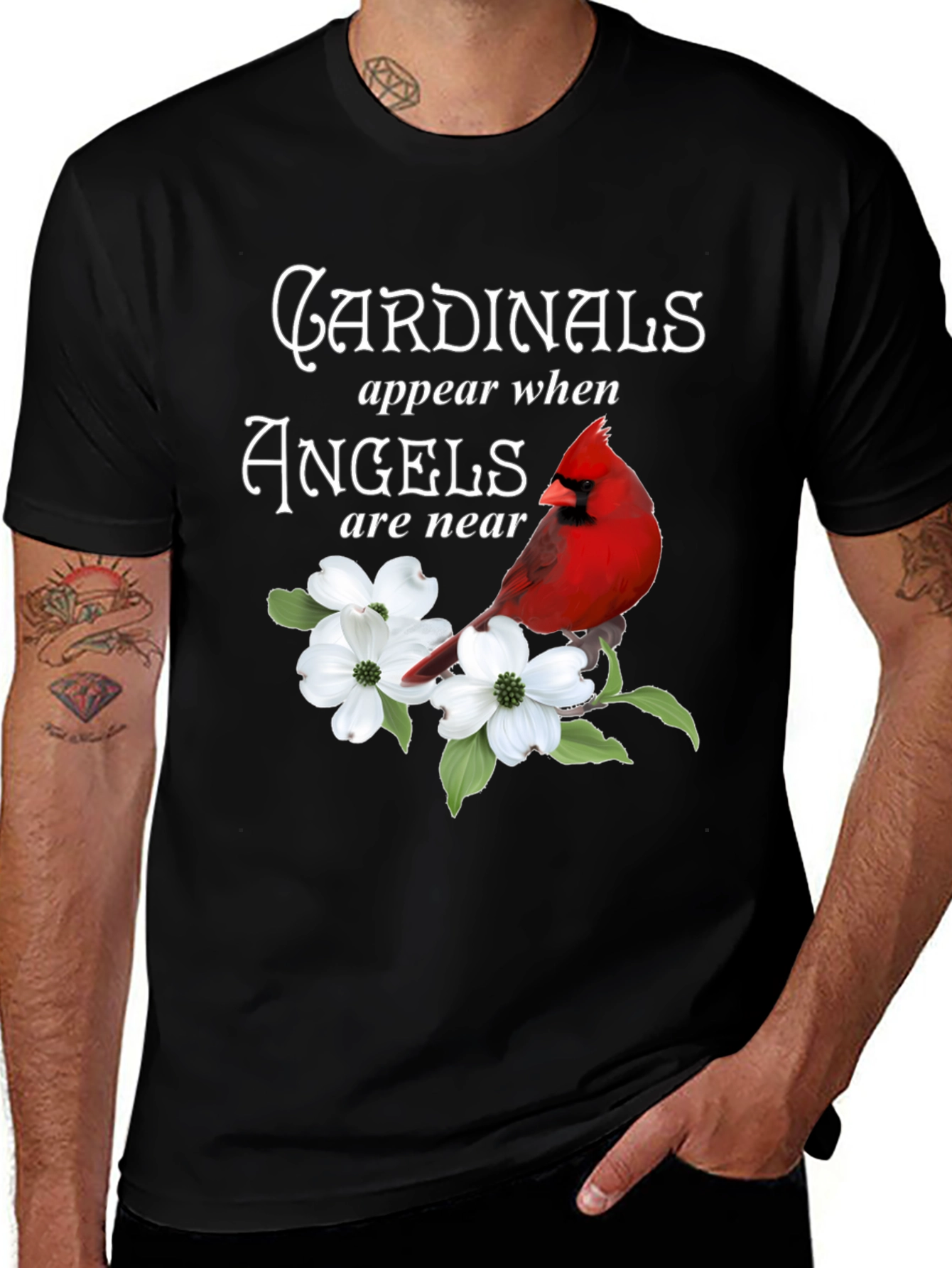 Cardinals Appear When Angels Are Near T-Shirt
