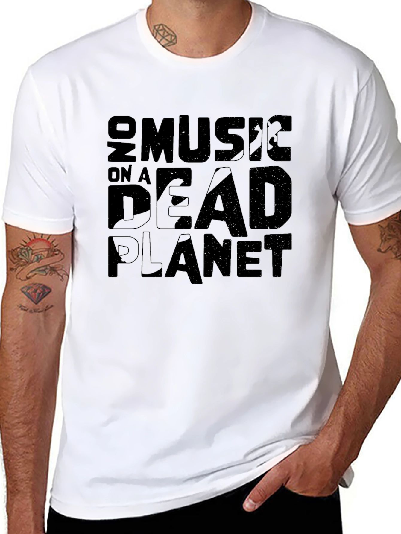 Music on a Dead Planet Graphic Tee