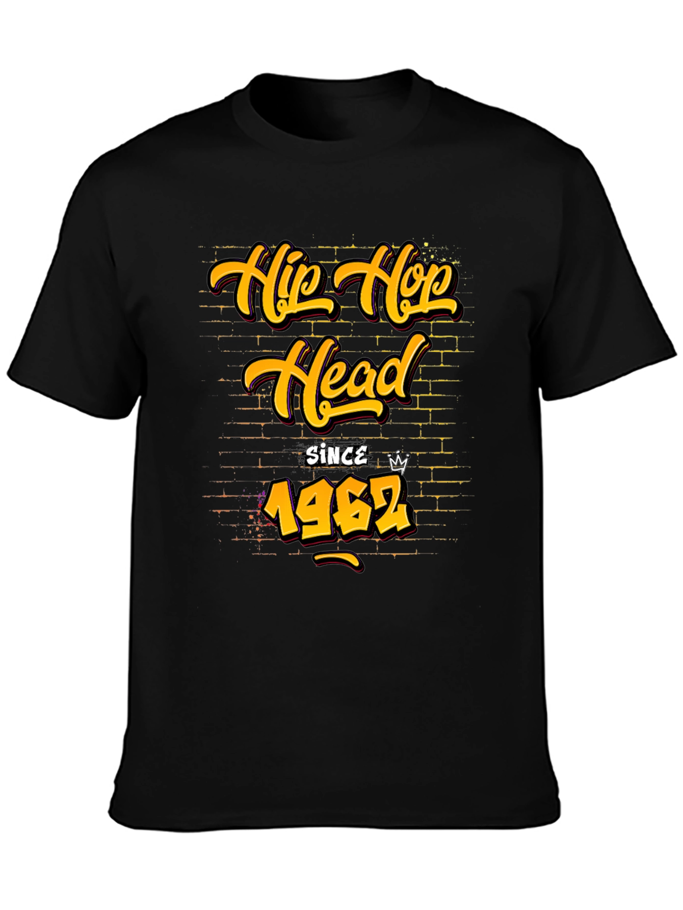 Hip Hop Head Since 1962 Graphic Tee