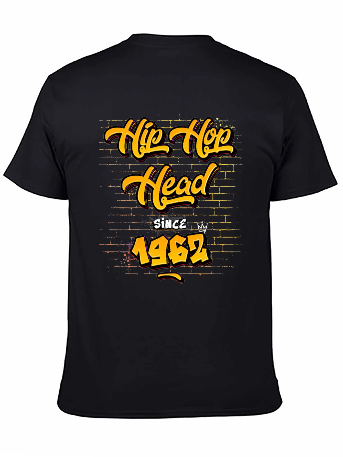 Hip Hop Head Since 1962 Graphic Tee