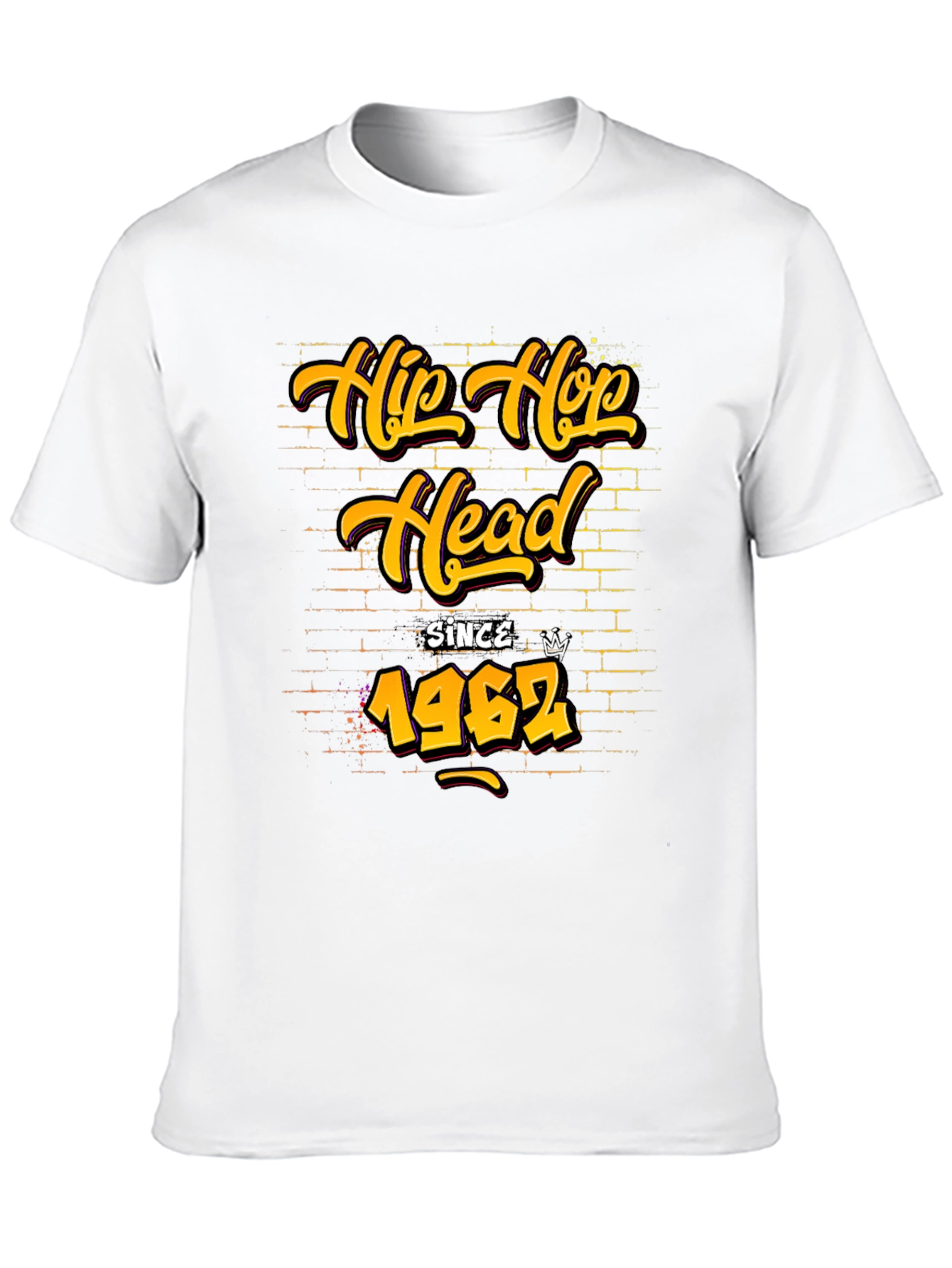 Hip Hop Head Since 1962 Graphic Tee