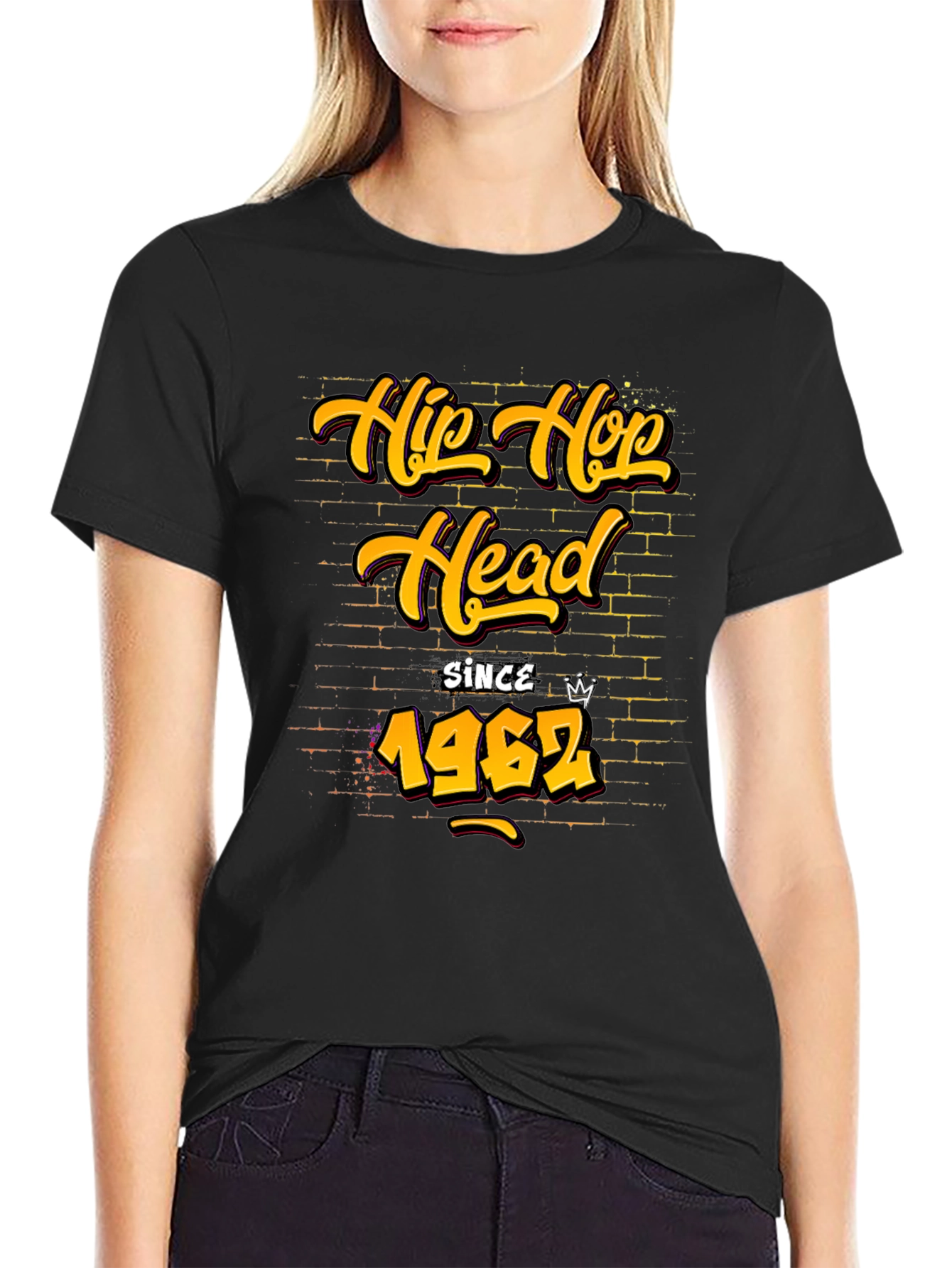 Hip Hop Head Since 1962 Graphic Tee