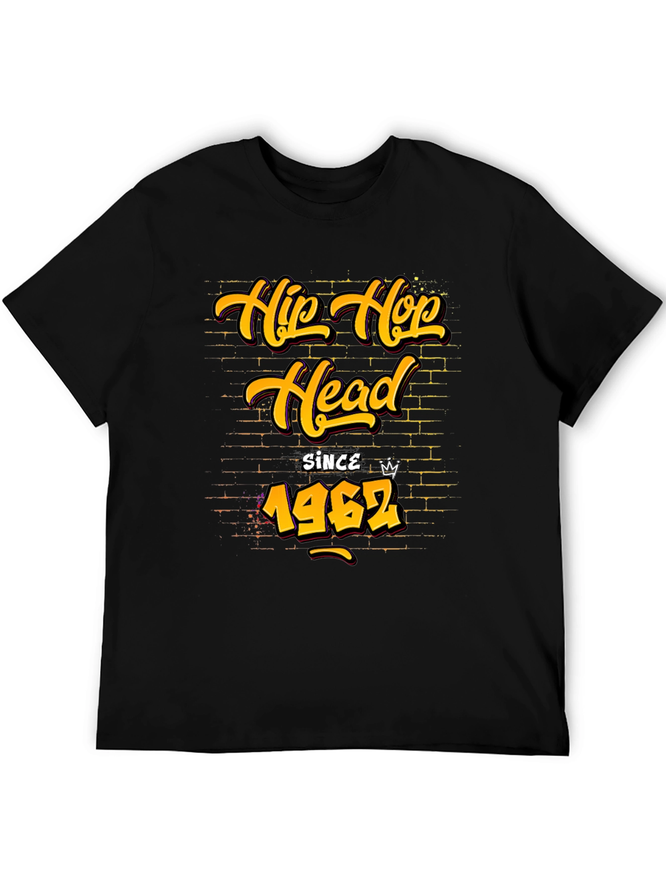 Hip Hop Head Since 1962 Graphic Tee